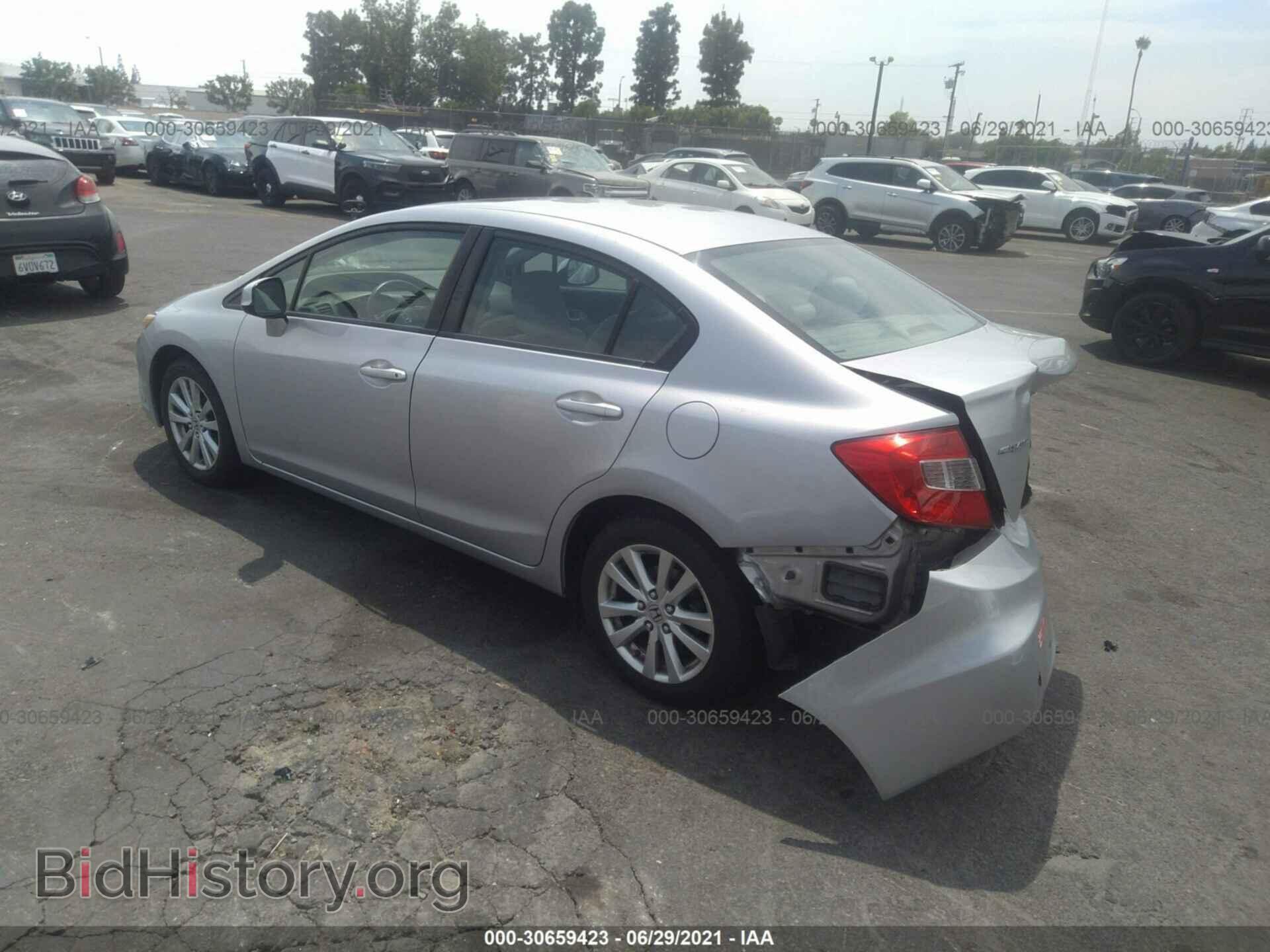 2012 HONDA CIVIC SDN - VIN: 19XFB2F84CE312637 - Фото 3