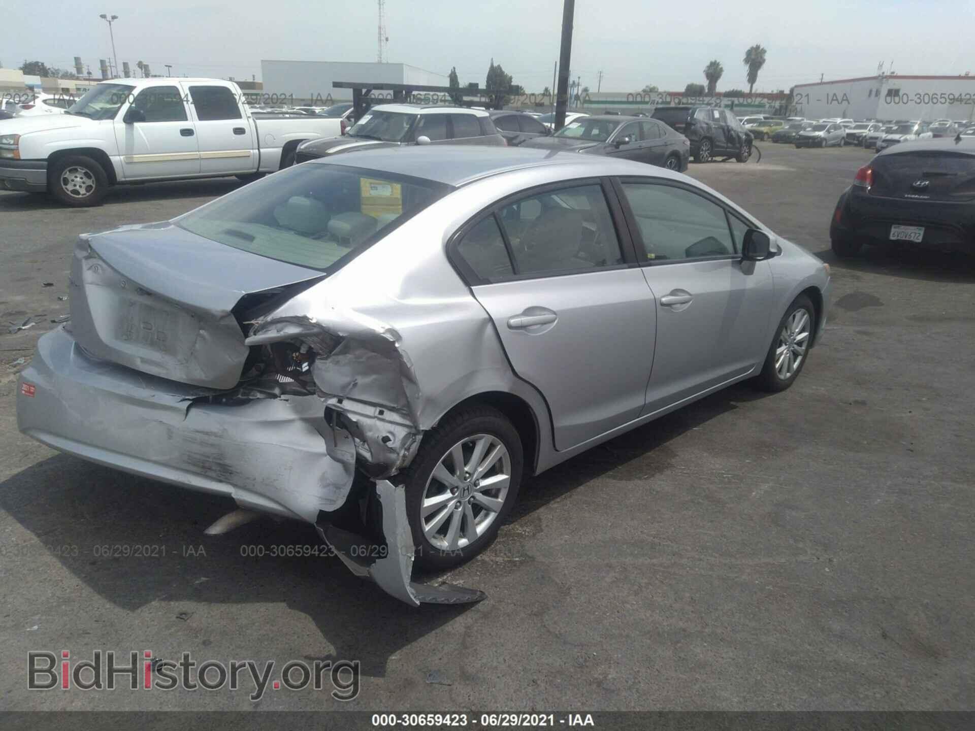 2012 HONDA CIVIC SDN - VIN: 19XFB2F84CE312637 - Фото 4