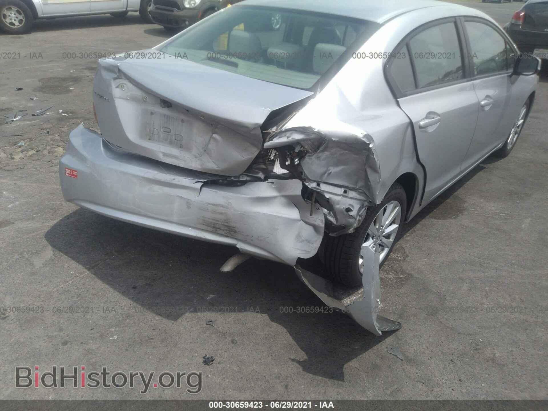 2012 HONDA CIVIC SDN - VIN: 19XFB2F84CE312637 - Фото 6