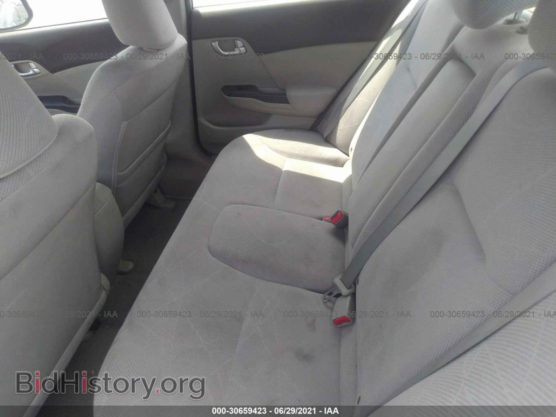 2012 HONDA CIVIC SDN - VIN: 19XFB2F84CE312637 - Фото 8
