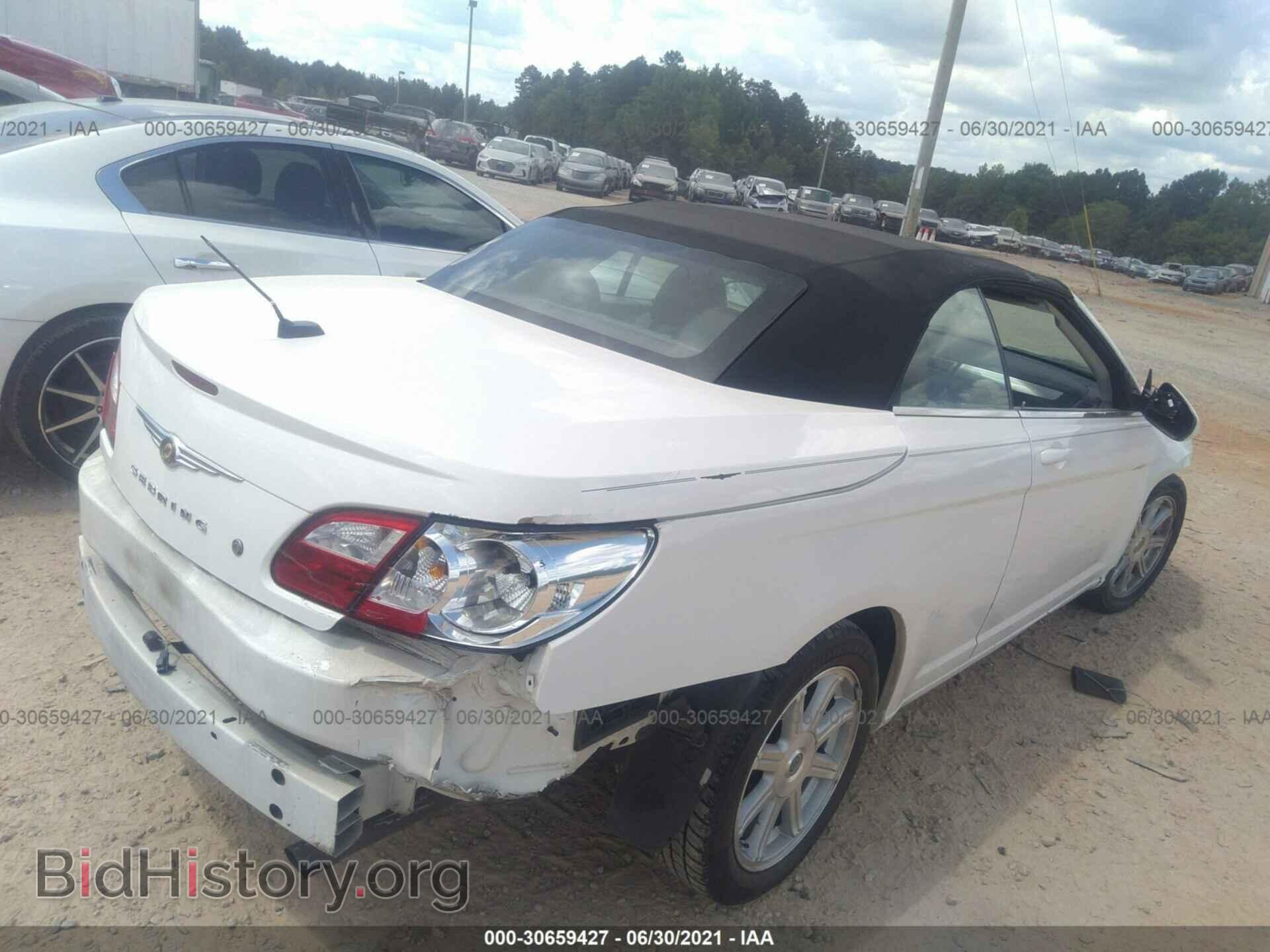2008 CHRYSLER SEBRING - VIN: 1C3LC55R38N643549 - Фото 4