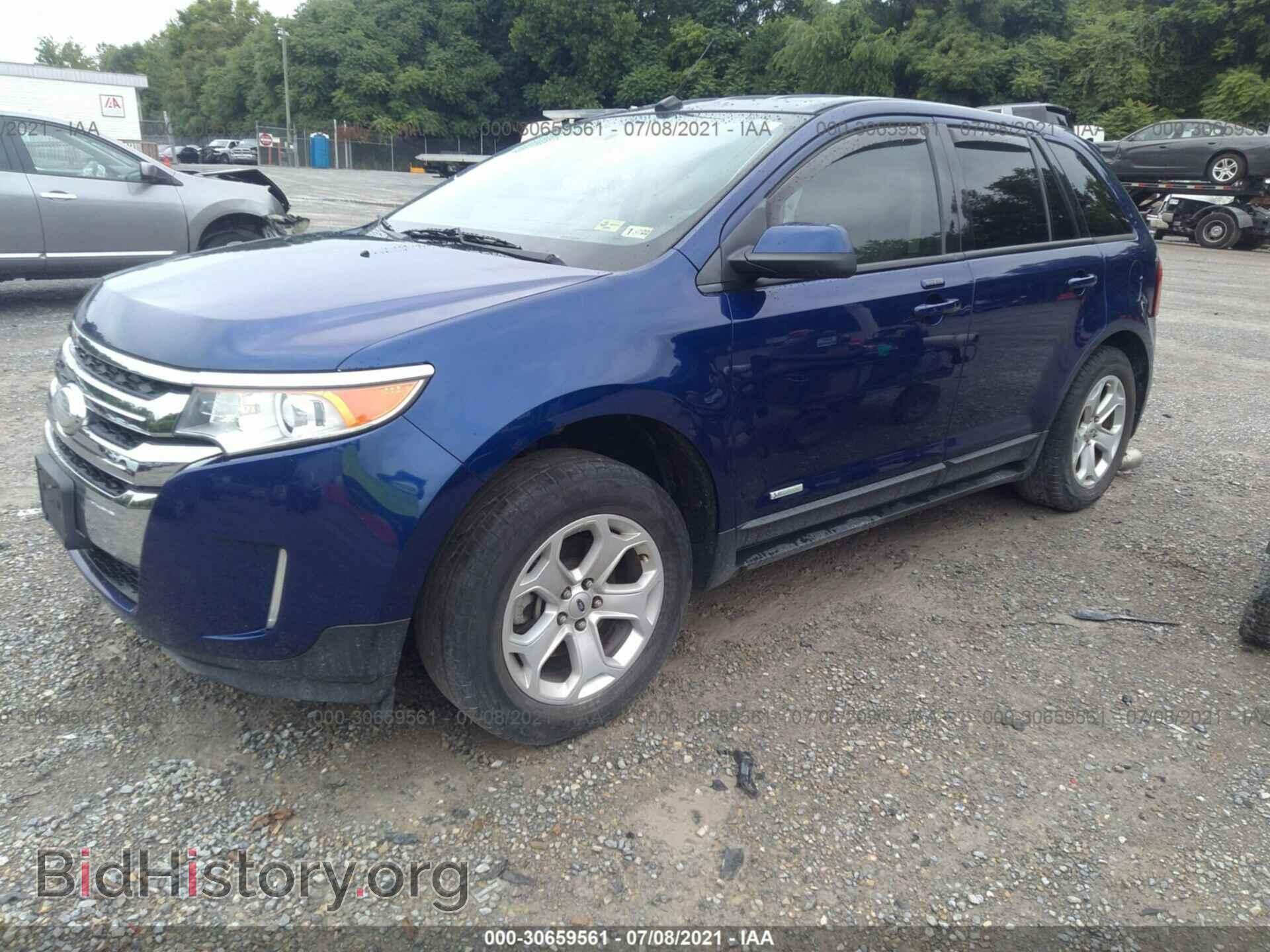 2013 FORD EDGE - VIN: 2FMDK3J93DBB13614 - Photo 2
