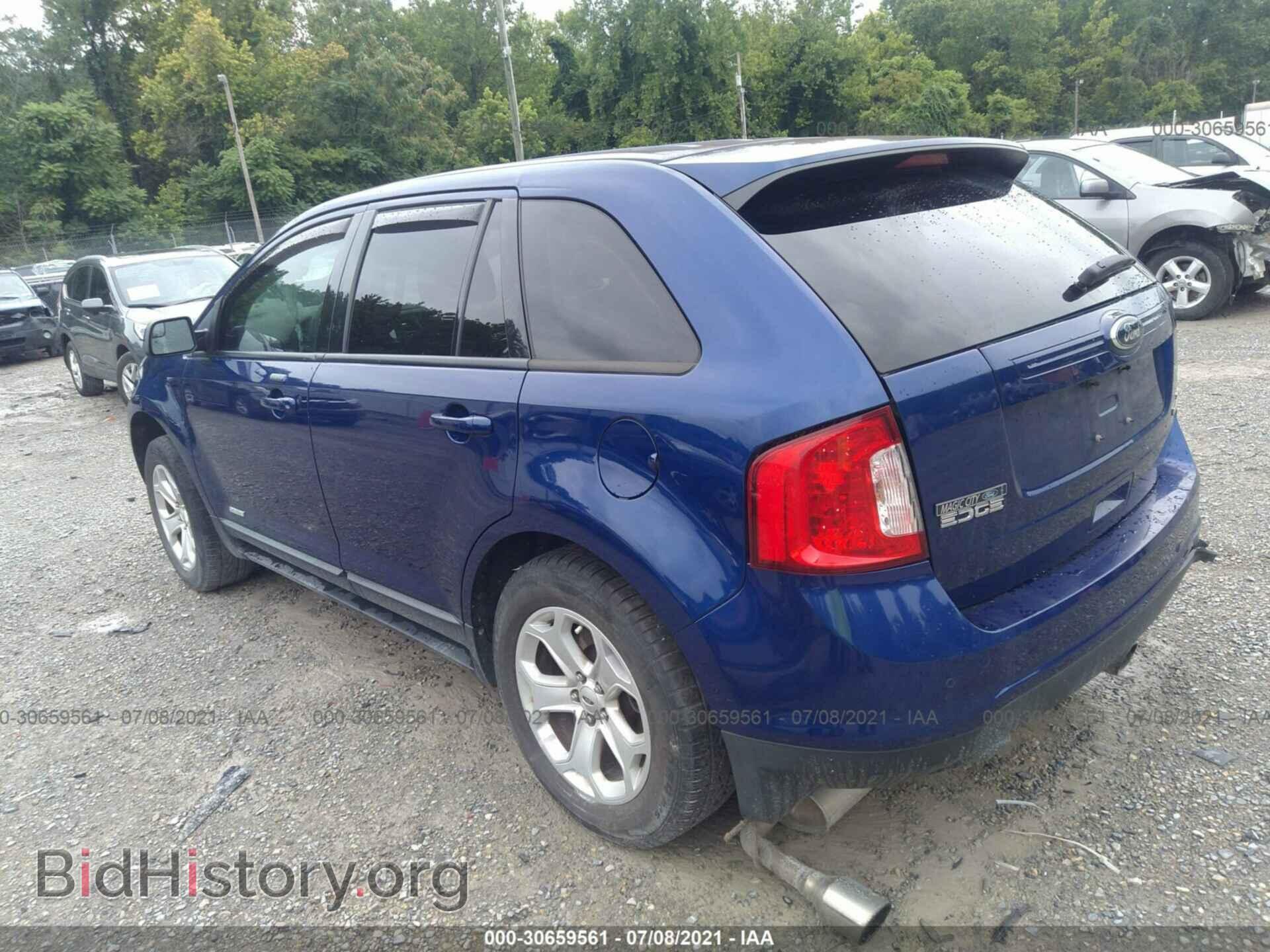 2013 FORD EDGE - VIN: 2FMDK3J93DBB13614 - Photo 3