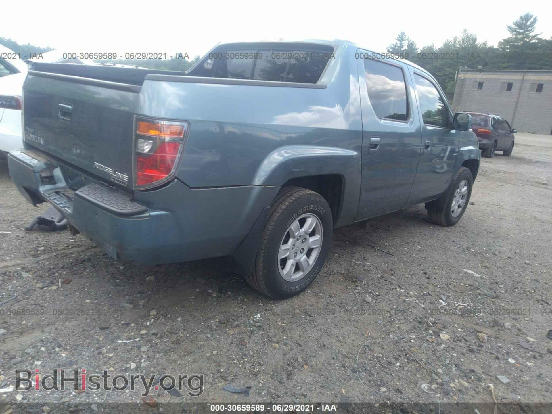 2006 HONDA RIDGELINE - VIN: 2HJYK16596H536449 - Фото 4