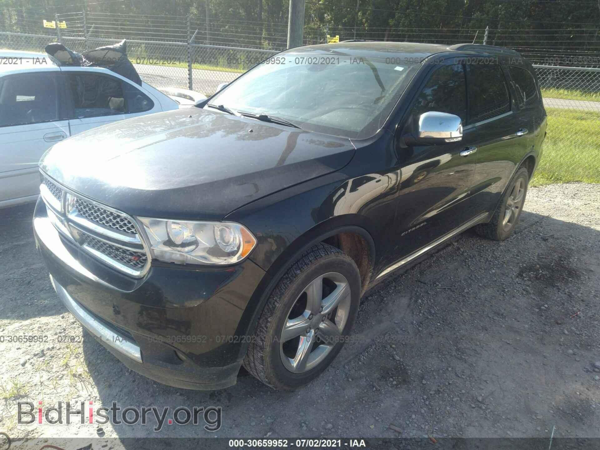 2012 DODGE DURANGO - VIN: 1C4RDHEG7CC275707 - Photo 2