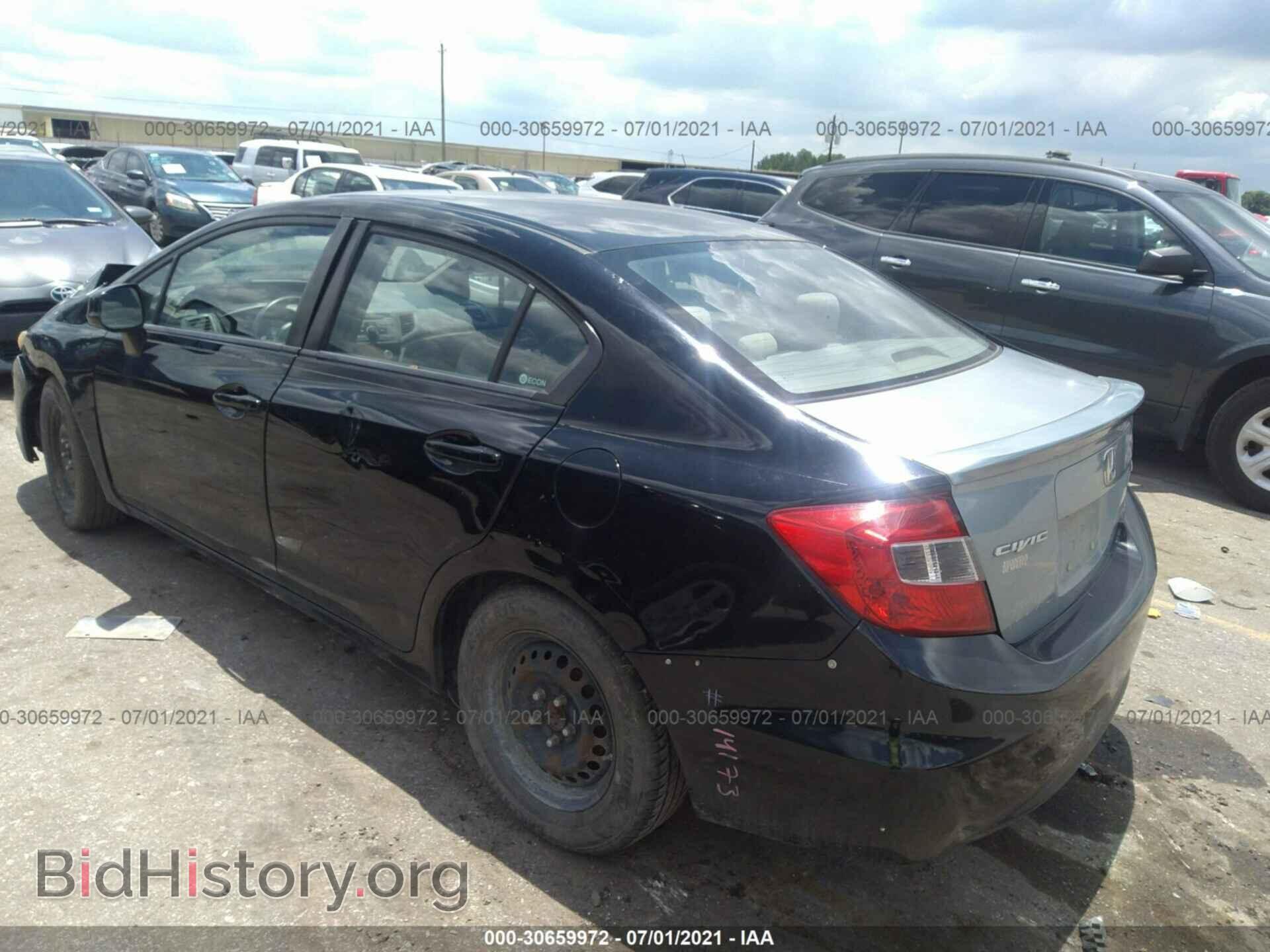 2012 HONDA CIVIC SDN - VIN: 2HGFB2F53CH310809 - Фото 3