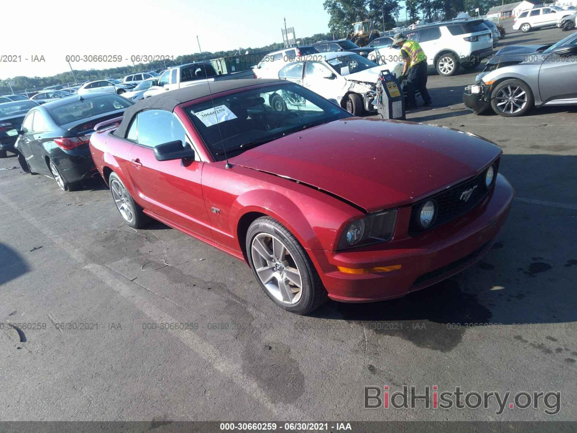 Photo 1ZVHT85H785171900 - FORD MUSTANG 2008