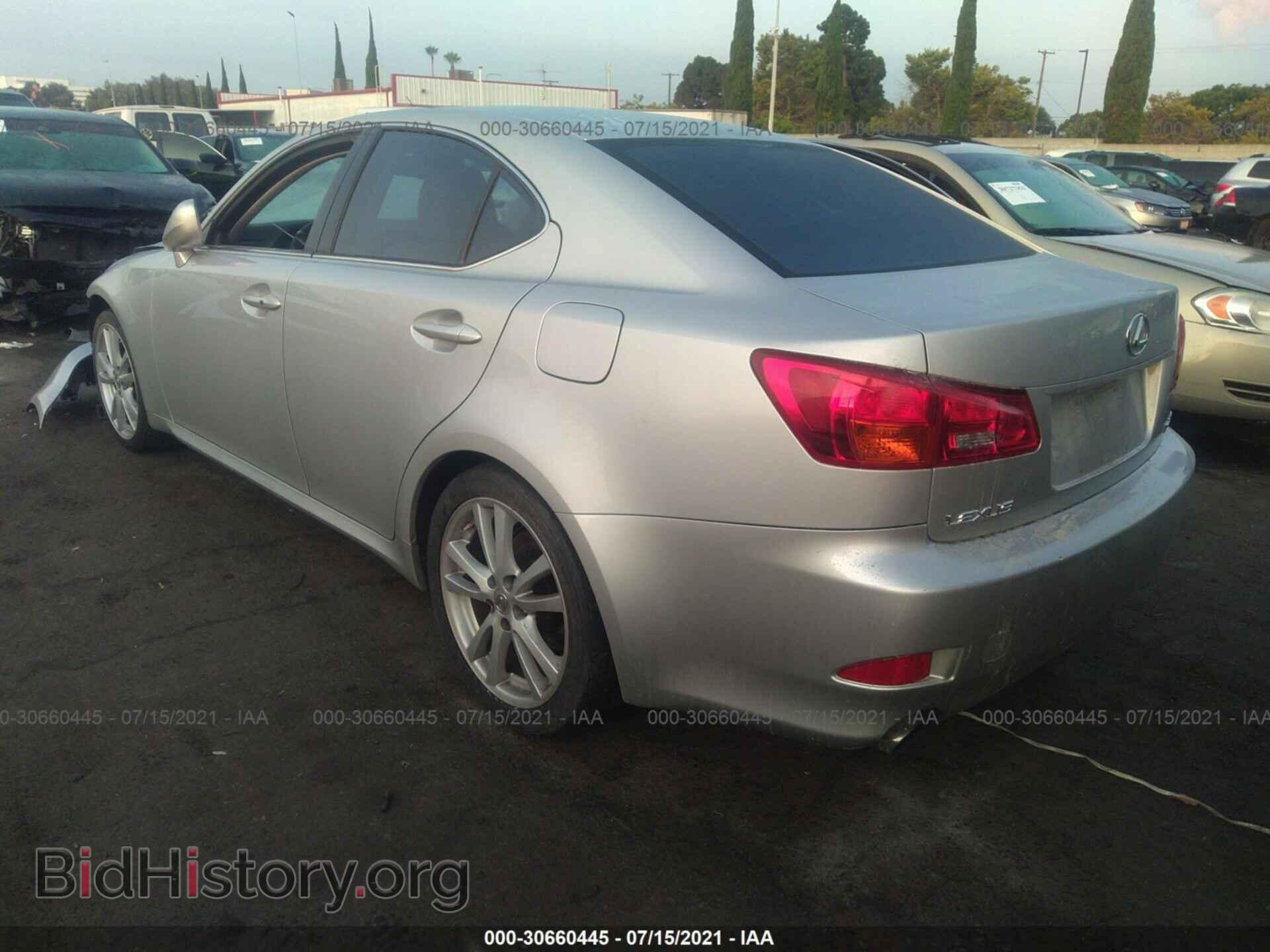 2006 LEXUS IS 250 - VIN: JTHBK262065009363 - Фото 3