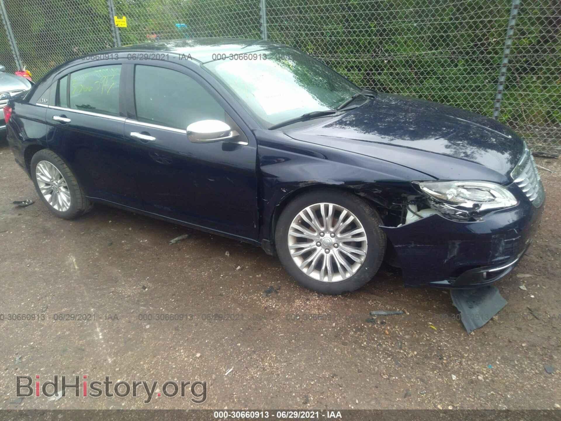 Фотография 1C3CCBCG2DN652995 - CHRYSLER 200 2013