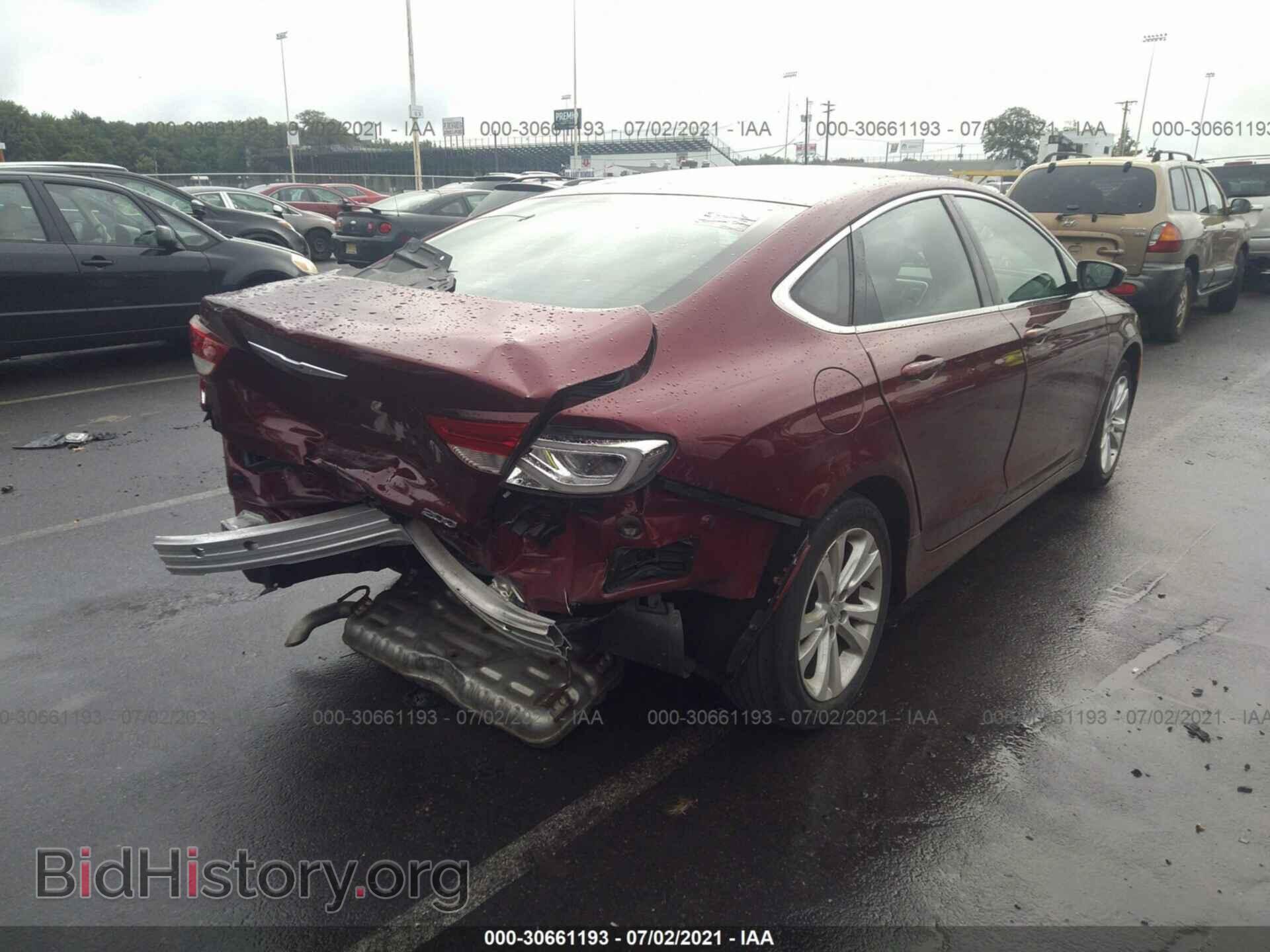 2016 CHRYSLER 200 - VIN: 1C3CCCAB8GN139168 - Фото 4