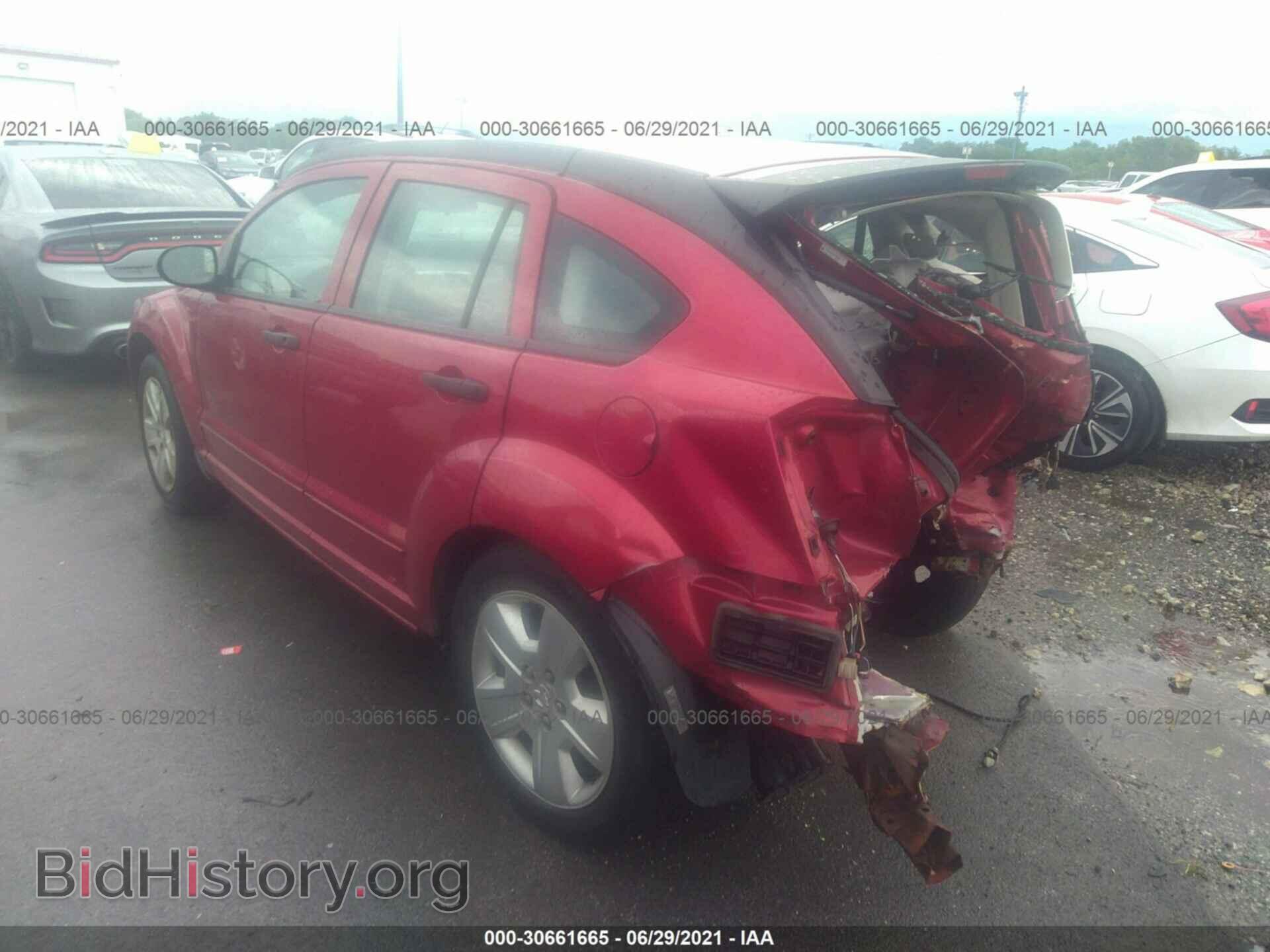 2007 DODGE CALIBER - VIN: 1B3HB48B37D408099 - Фото 3
