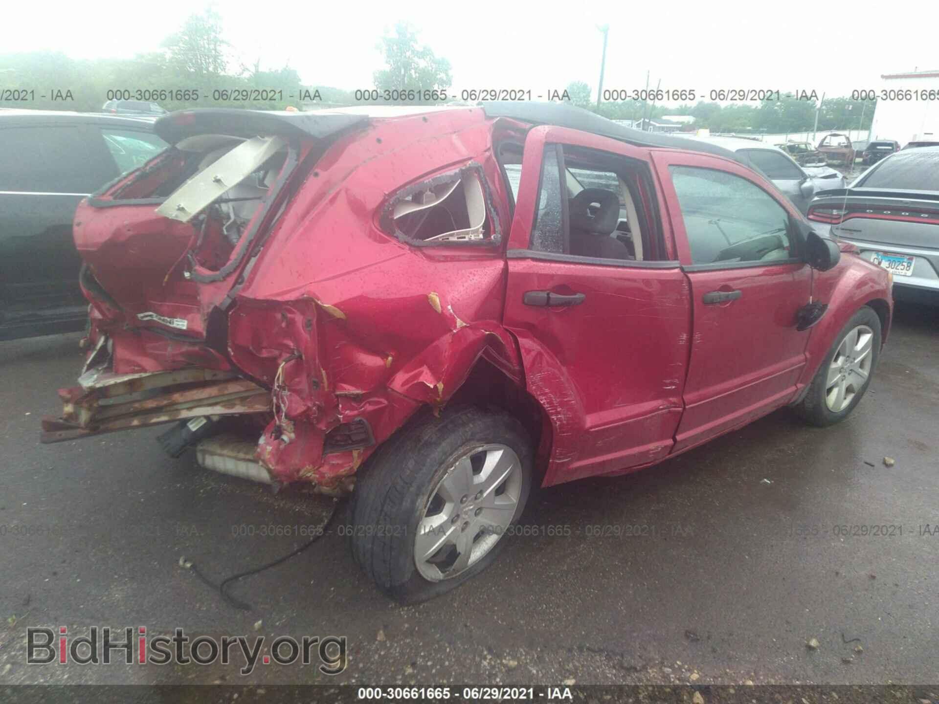2007 DODGE CALIBER - VIN: 1B3HB48B37D408099 - Фото 4