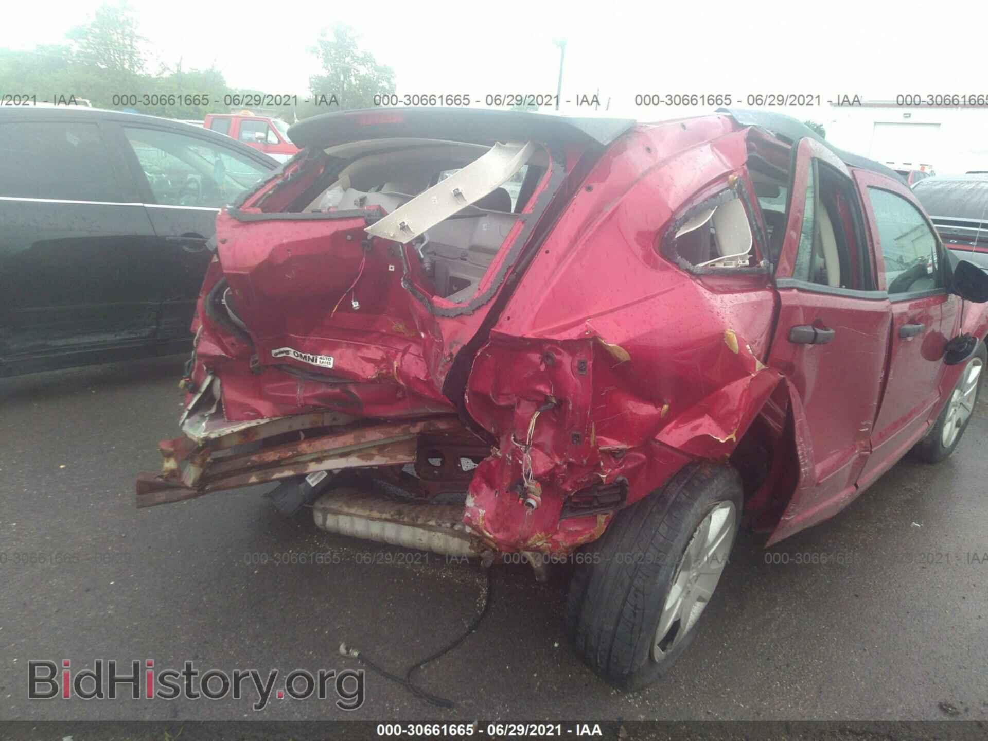 2007 DODGE CALIBER - VIN: 1B3HB48B37D408099 - Фото 6