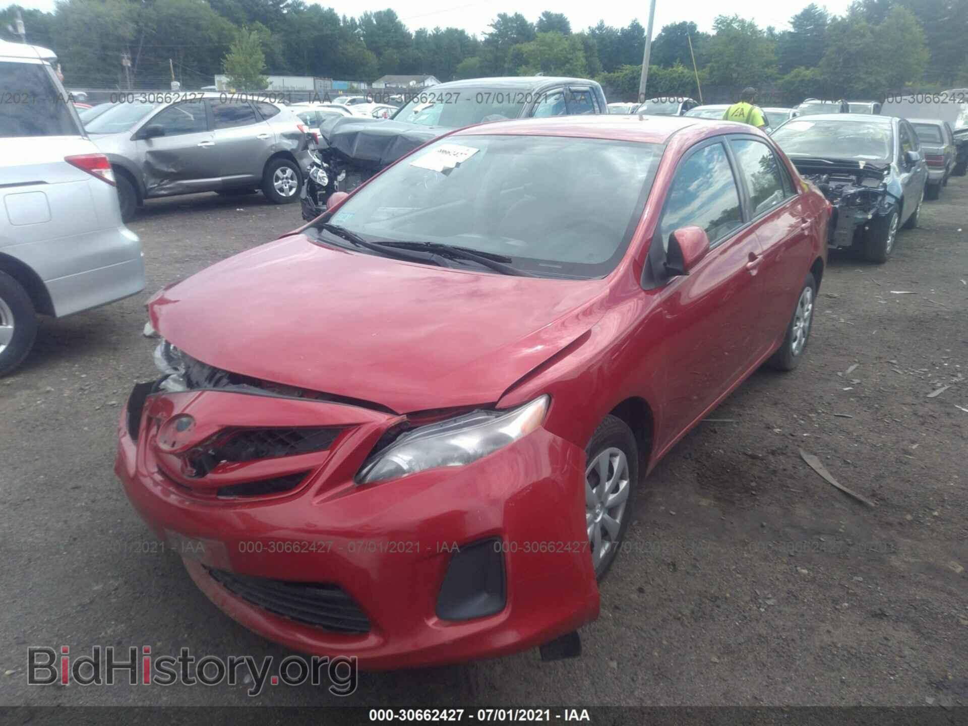 2011 TOYOTA COROLLA - VIN: 2T1BU4EE6BC750407 - Фото 2