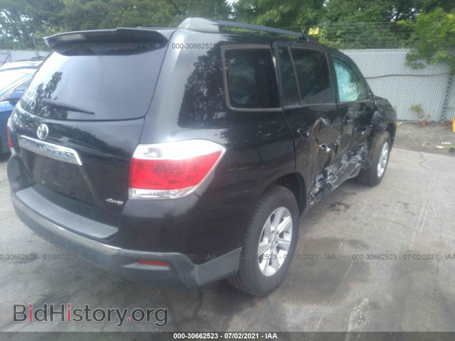 2012 TOYOTA HIGHLANDER - VIN: 5TDBK3EH7CS156508 - Фото 4