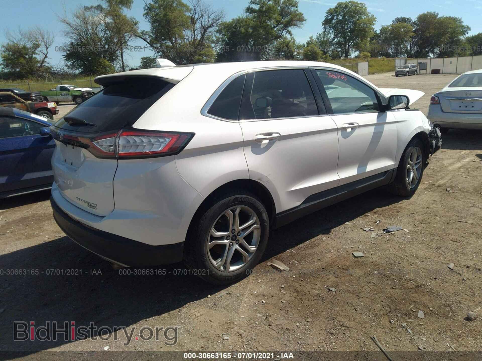 2015 FORD EDGE - VIN: 2FMTK3K9XFBB73399 - Фото 4