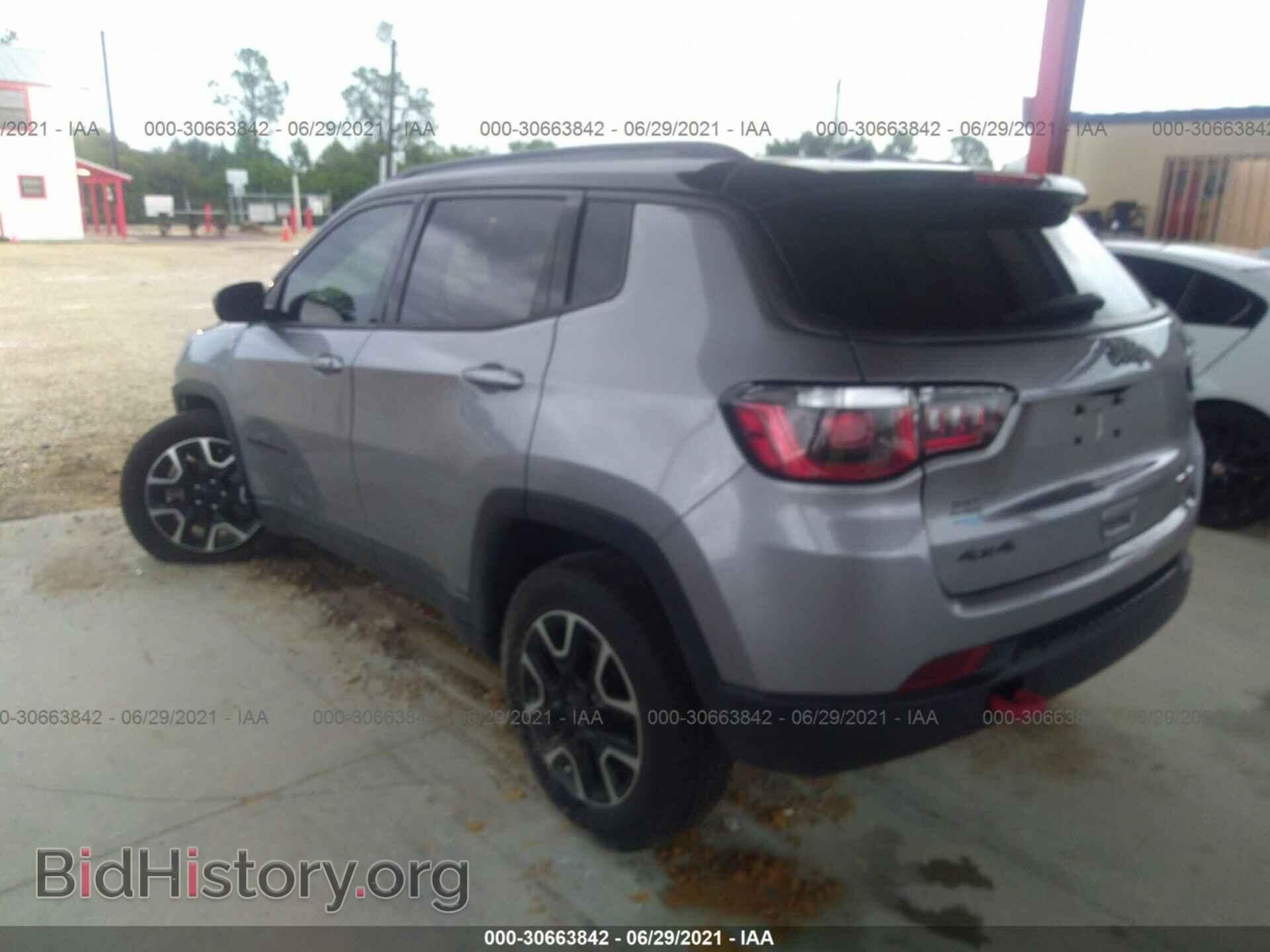 2020 JEEP COMPASS - VIN: 3C4NJDDB1LT127109 - Фото 3