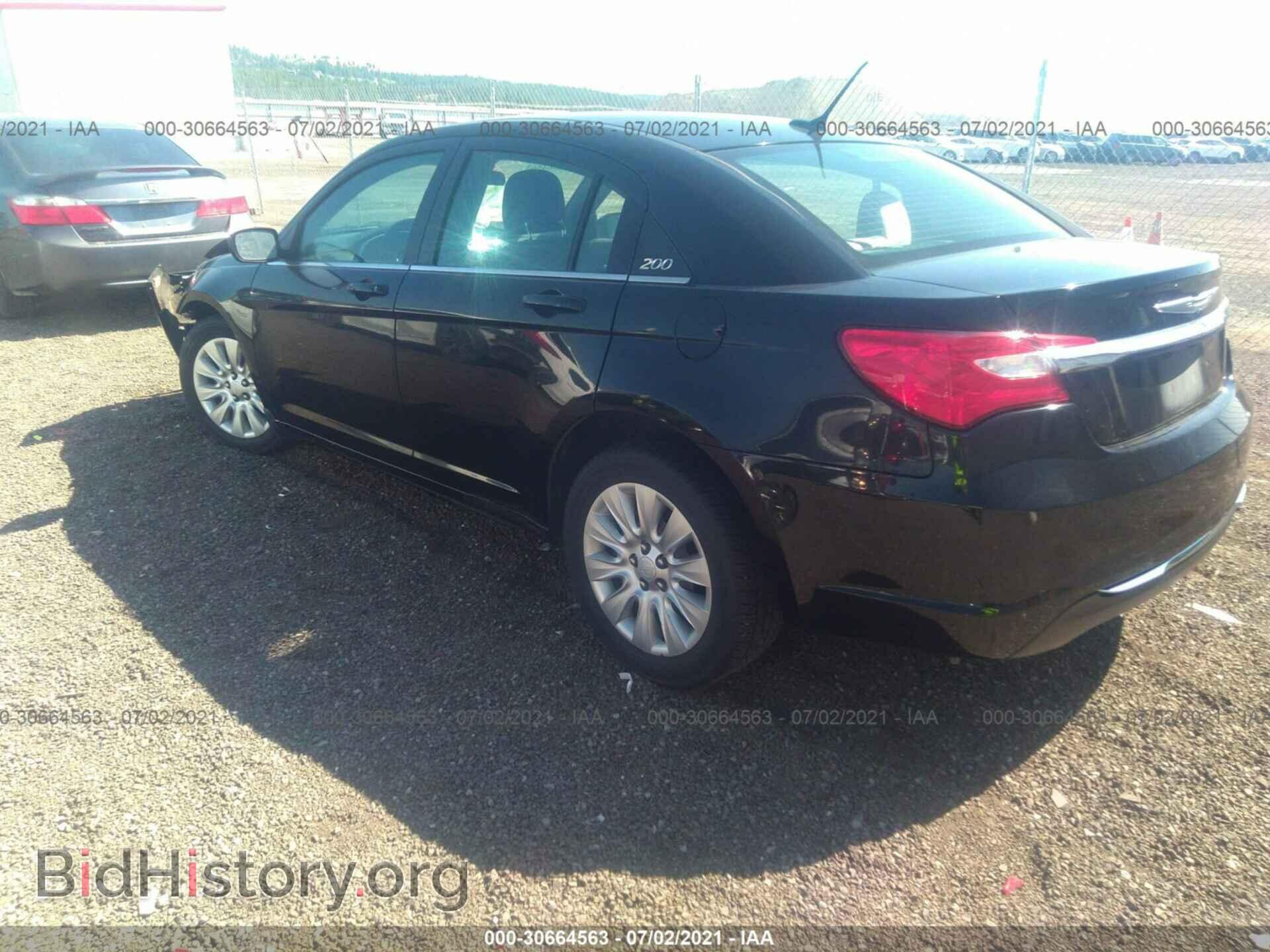 2013 CHRYSLER 200 - VIN: 1C3CCBABXDN734500 - Фото 3