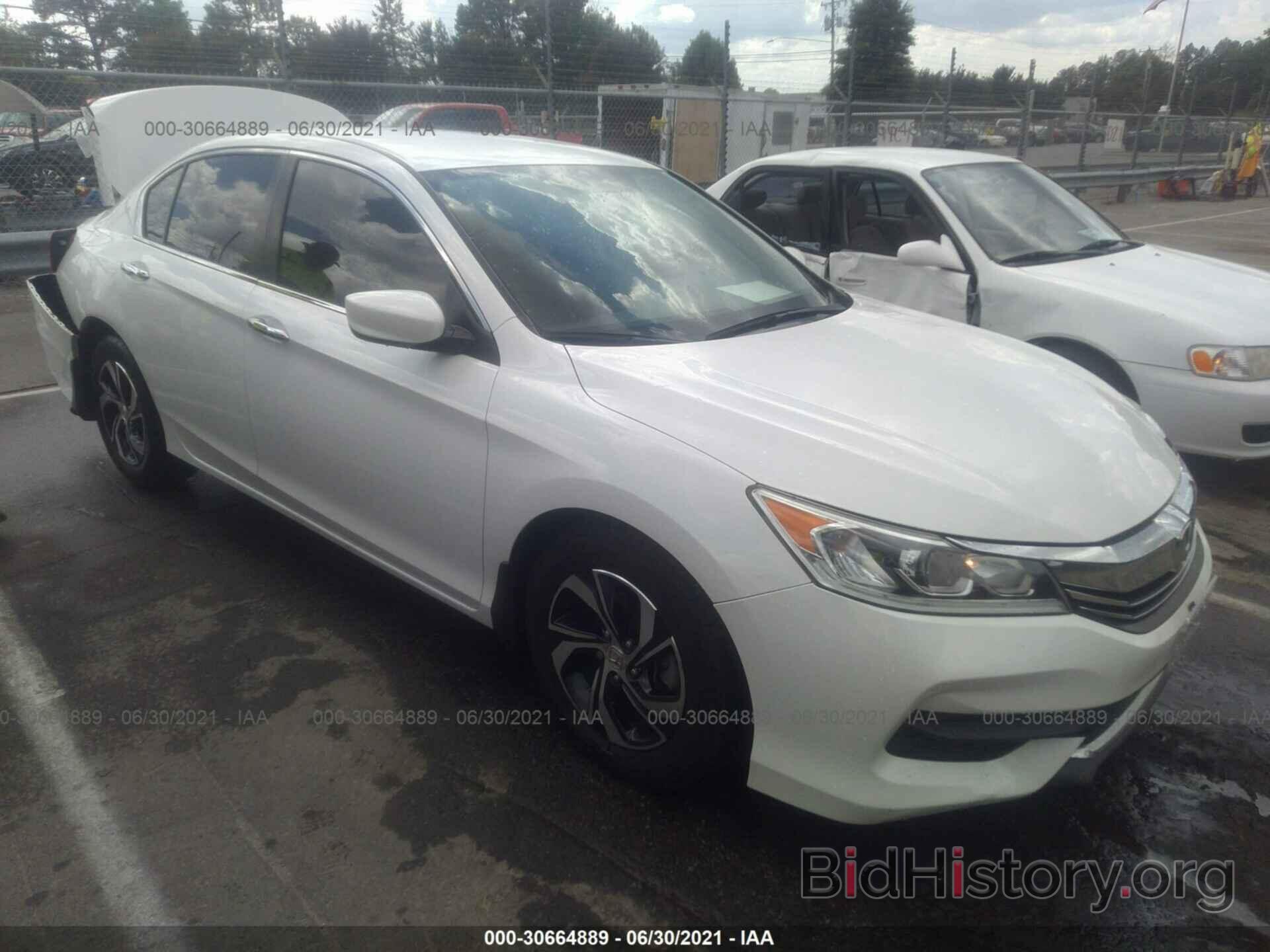 Photo 1HGCR2F38GA164327 - HONDA ACCORD SEDAN 2016