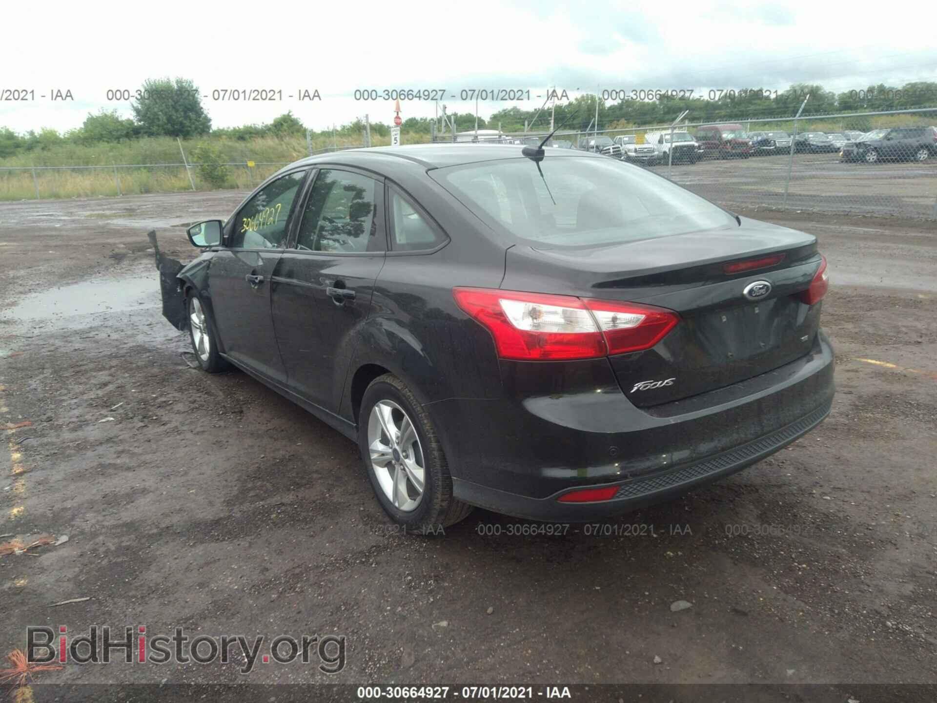 2014 FORD FOCUS - VIN: 1FADP3F24EL230210 - Фото 3