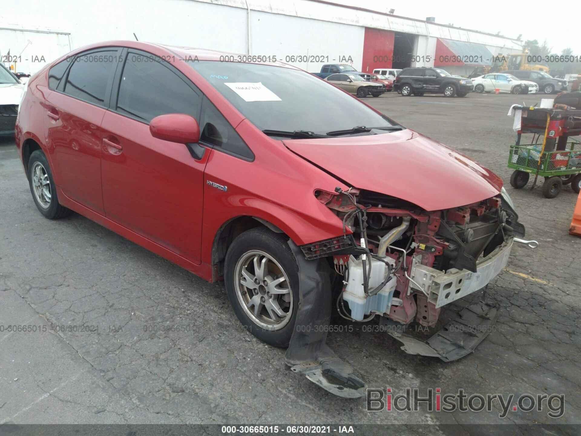 Photo JTDKN3DU1A0011406 - TOYOTA PRIUS 2010