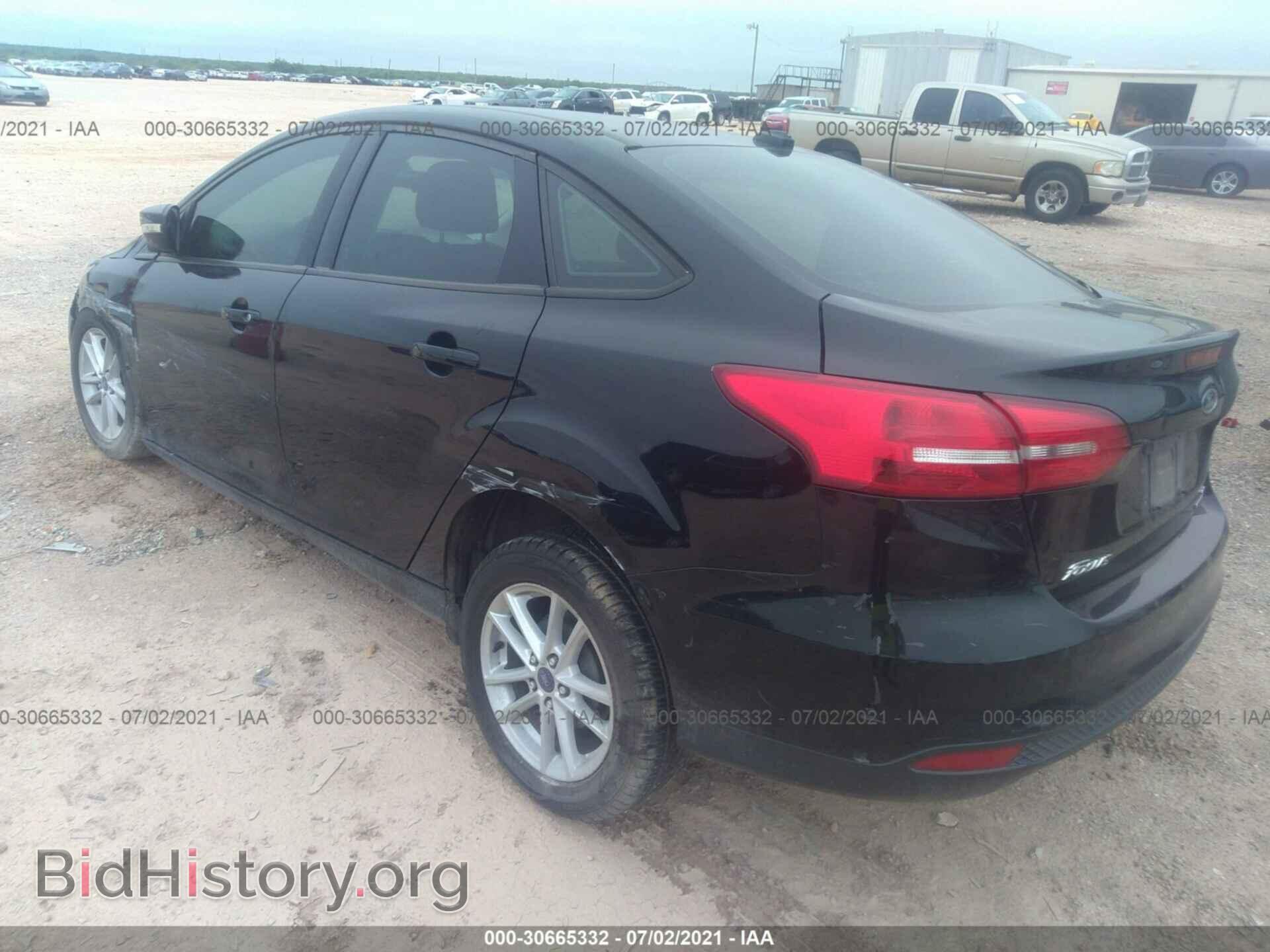 2016 FORD FOCUS - VIN: 1FADP3F27GL368973 - Фото 3