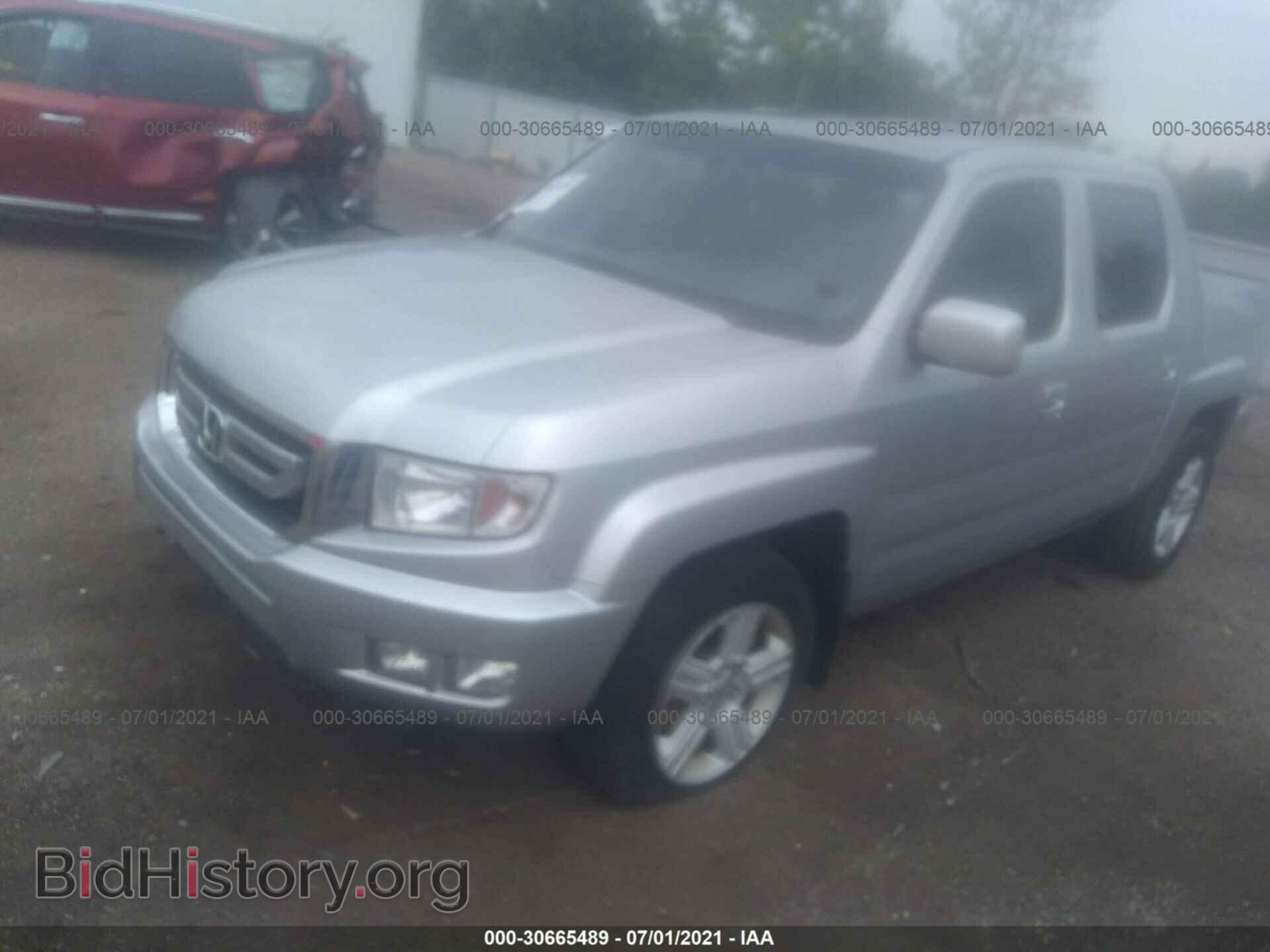 2011 HONDA RIDGELINE - VIN: 5FPYK1F53BB006246 - Фото 2