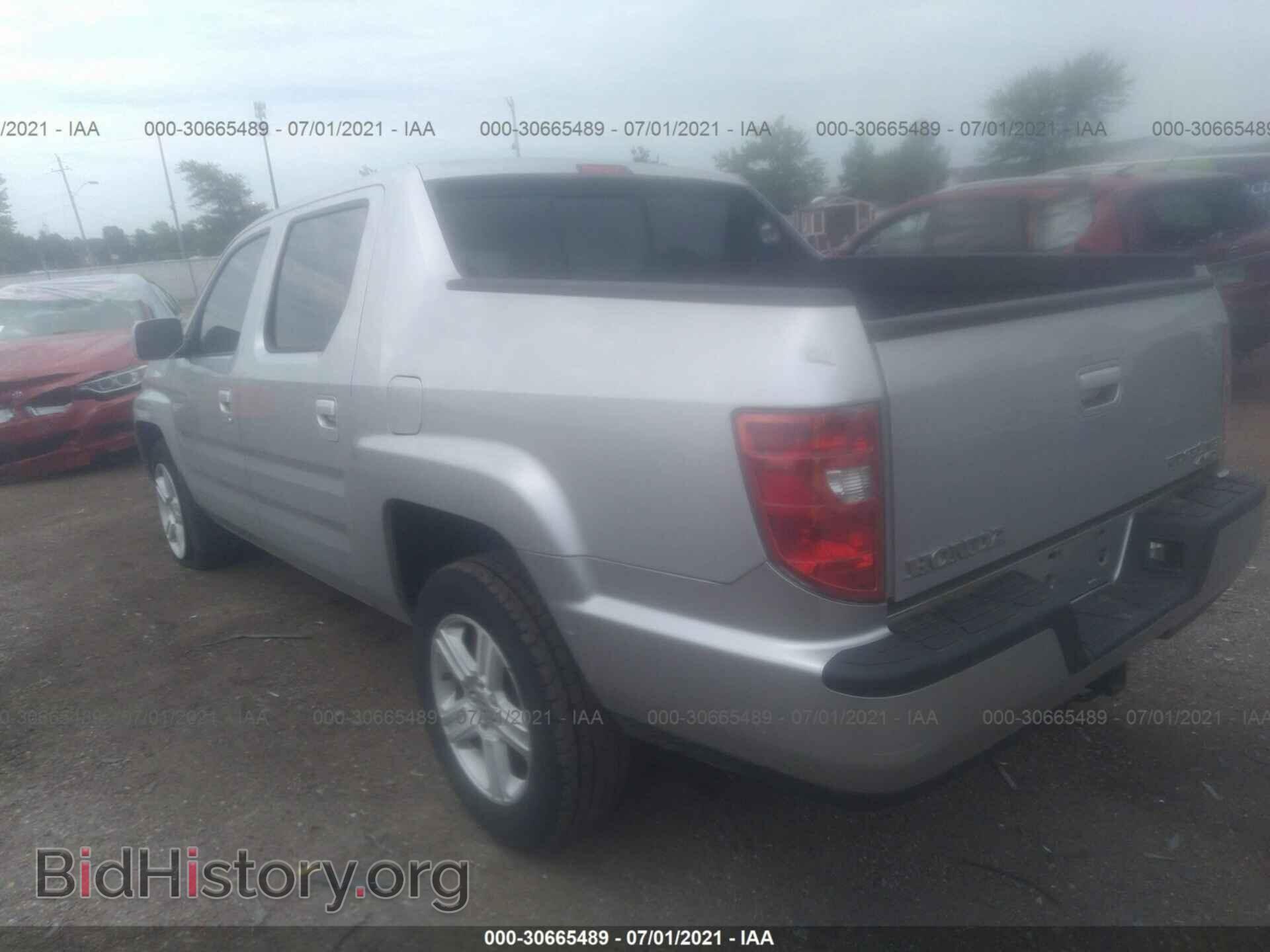 2011 HONDA RIDGELINE - VIN: 5FPYK1F53BB006246 - Фото 3