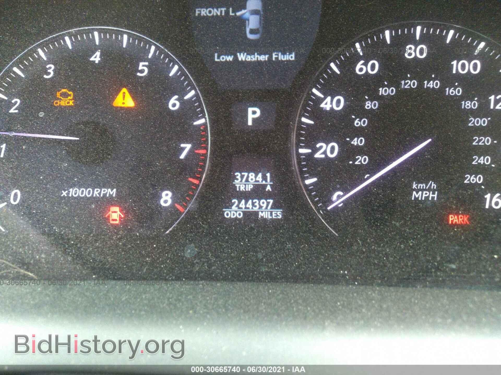 2011 LEXUS LS 460 - VIN: JTHBL5EF4B5102478 - Photo 7
