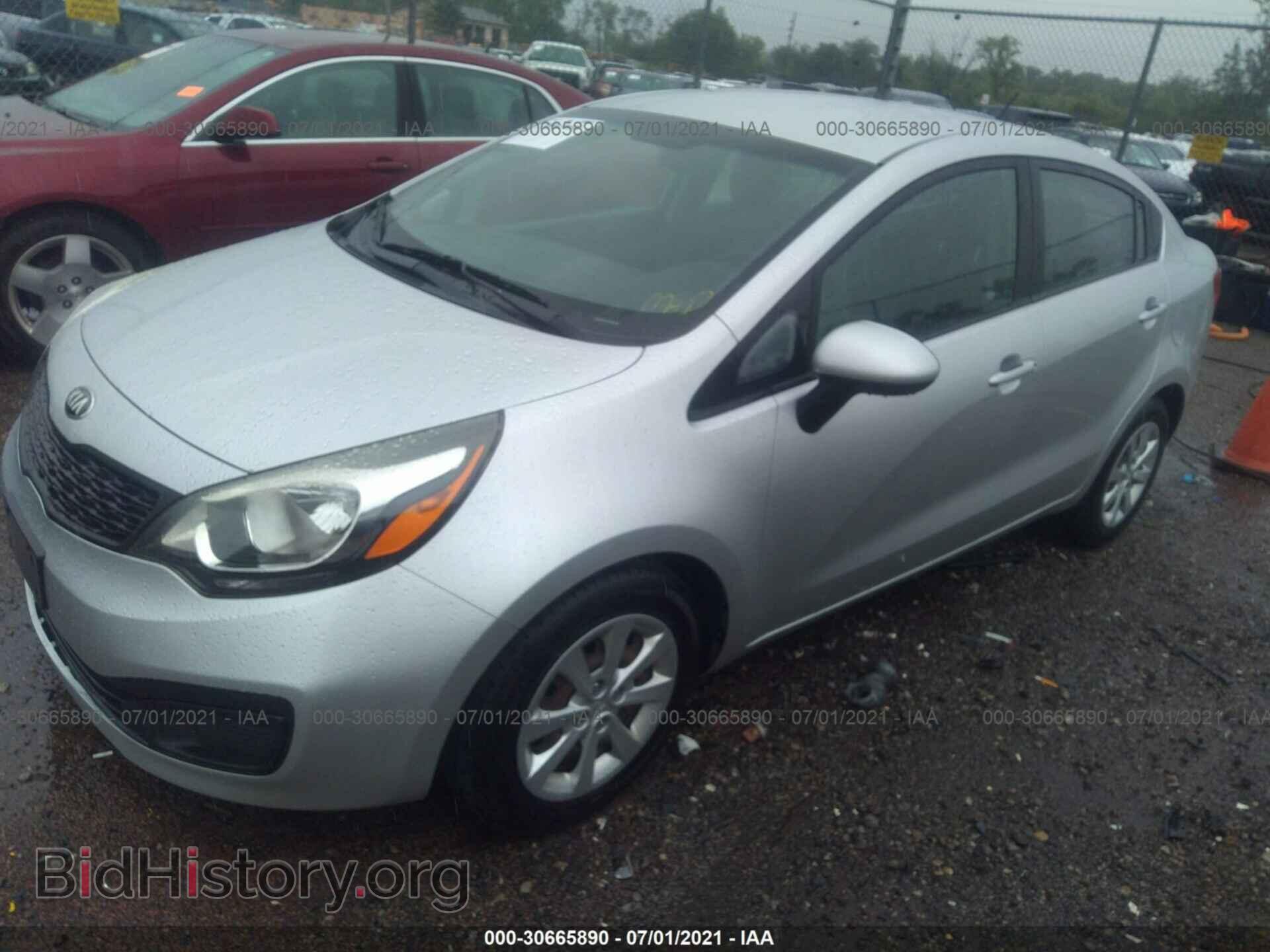 2013 KIA RIO - VIN: KNADM4A32D6175775 - Фото 2