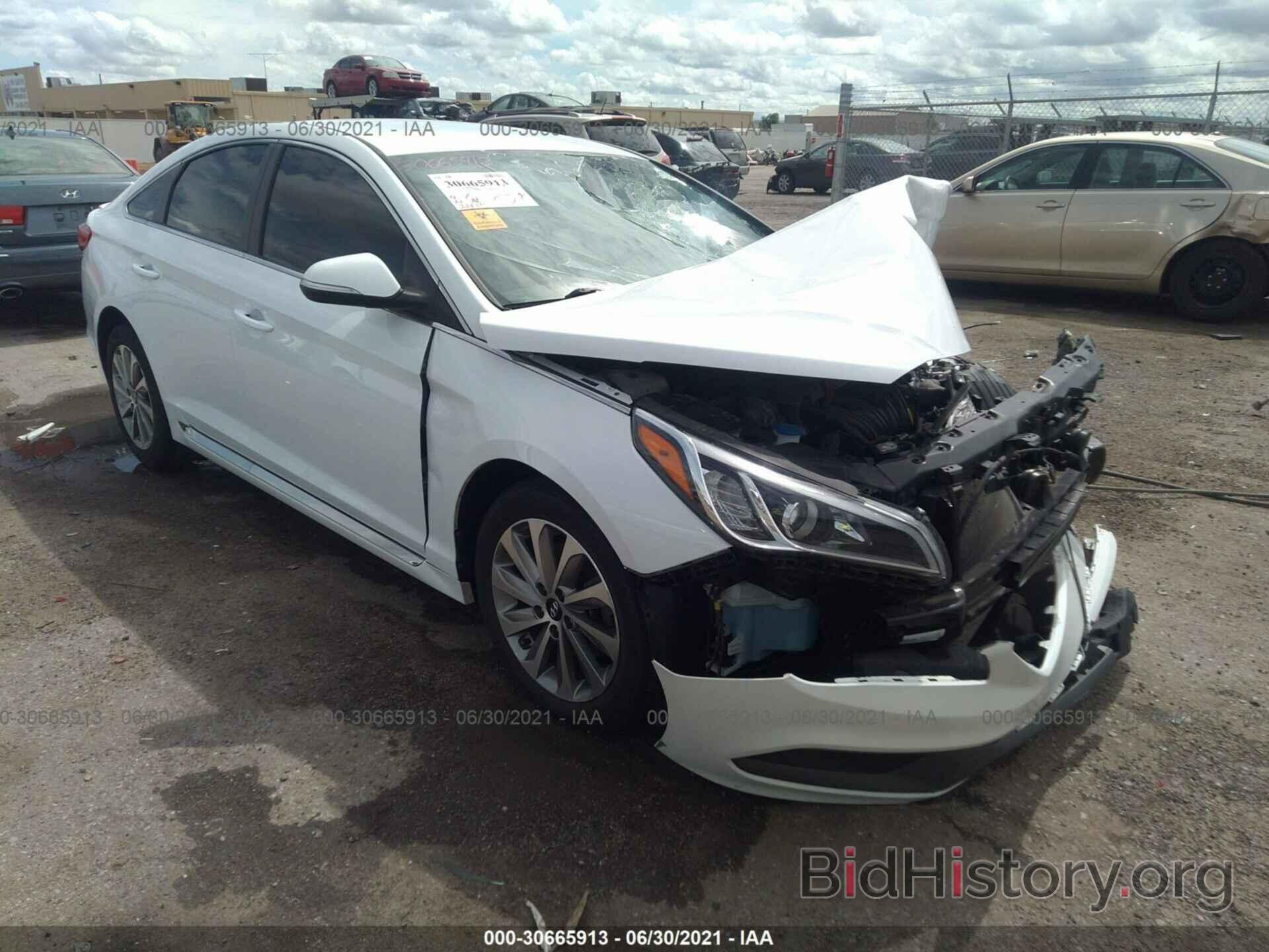 Photo 5NPE34AF8HH534417 - HYUNDAI SONATA 2017