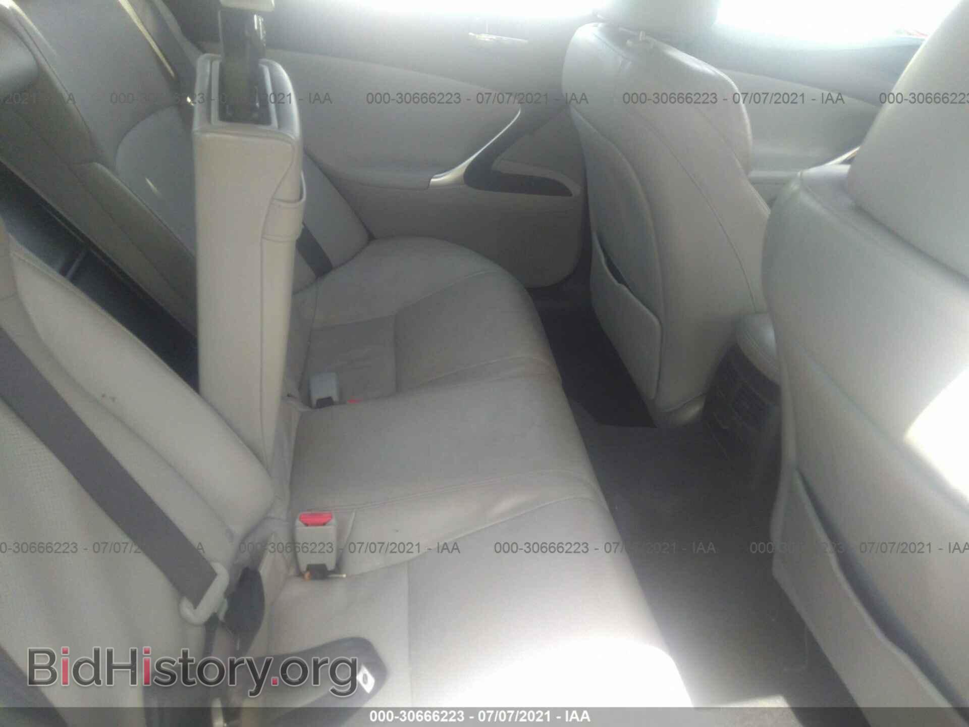 2006 LEXUS IS 250 - VIN: JTHCK262862006894 - Фото 8