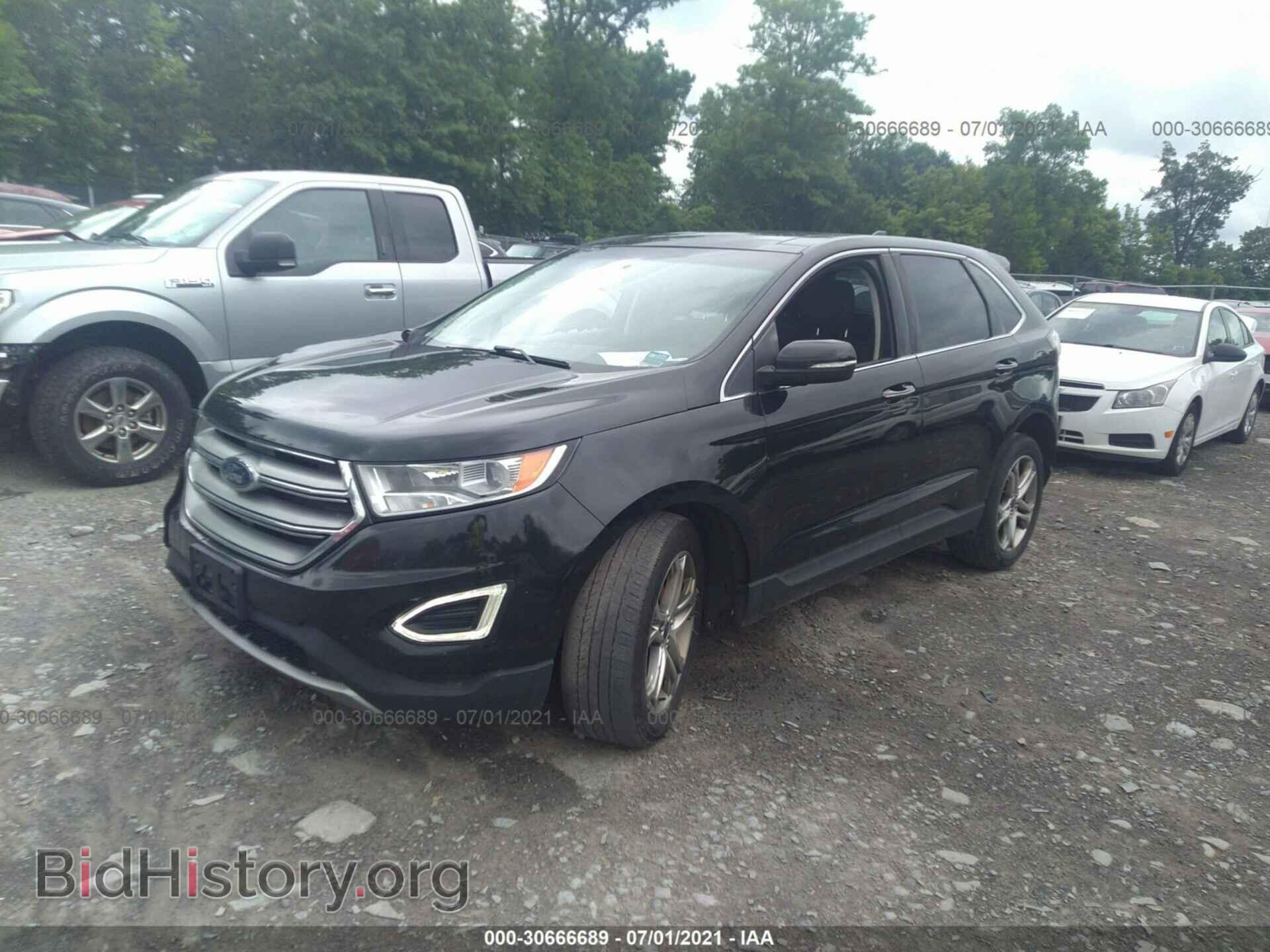 2015 FORD EDGE - VIN: 2FMTK4K89FBB01753 - Photo 2