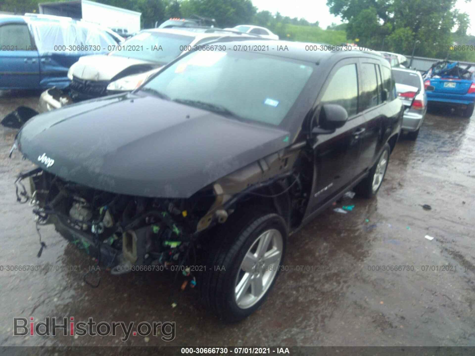 2014 JEEP COMPASS - VIN: 1C4NJCEA2ED890376 - Фото 2