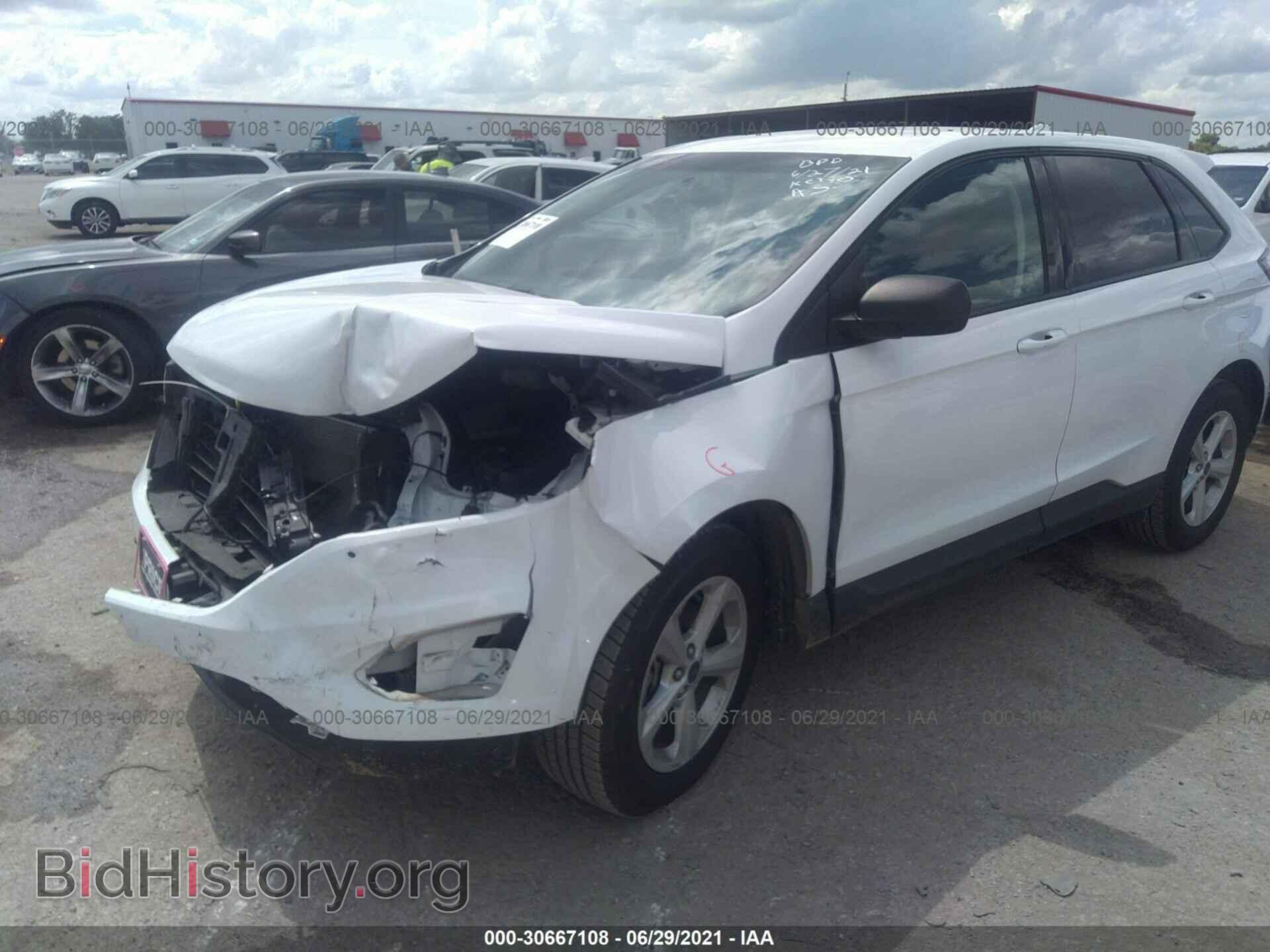 2016 FORD EDGE - VIN: 2FMPK3G94GBC00639 - Фото 2