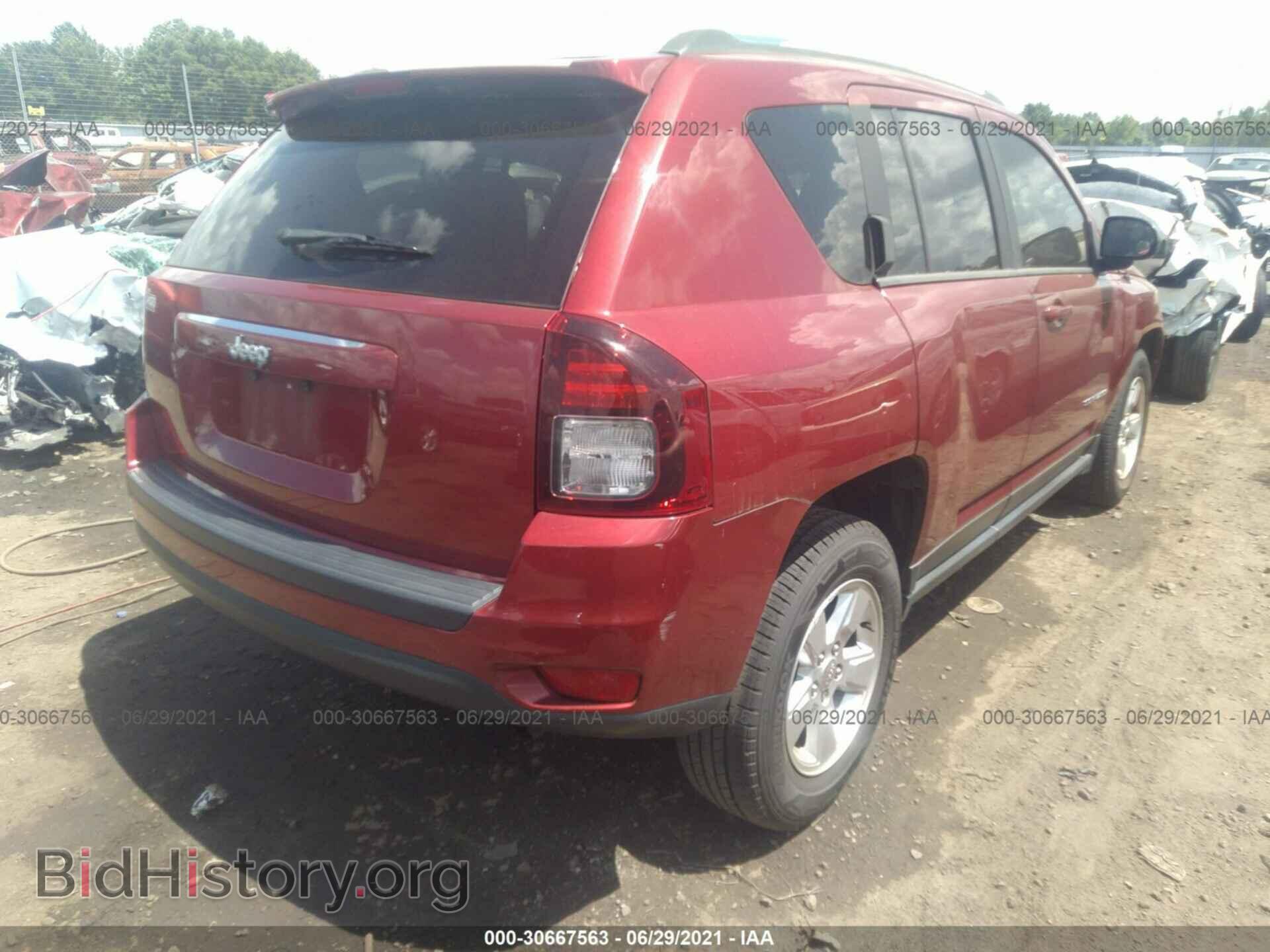 2014 JEEP COMPASS - VIN: 1C4NJCBA9ED594680 - Фото 4