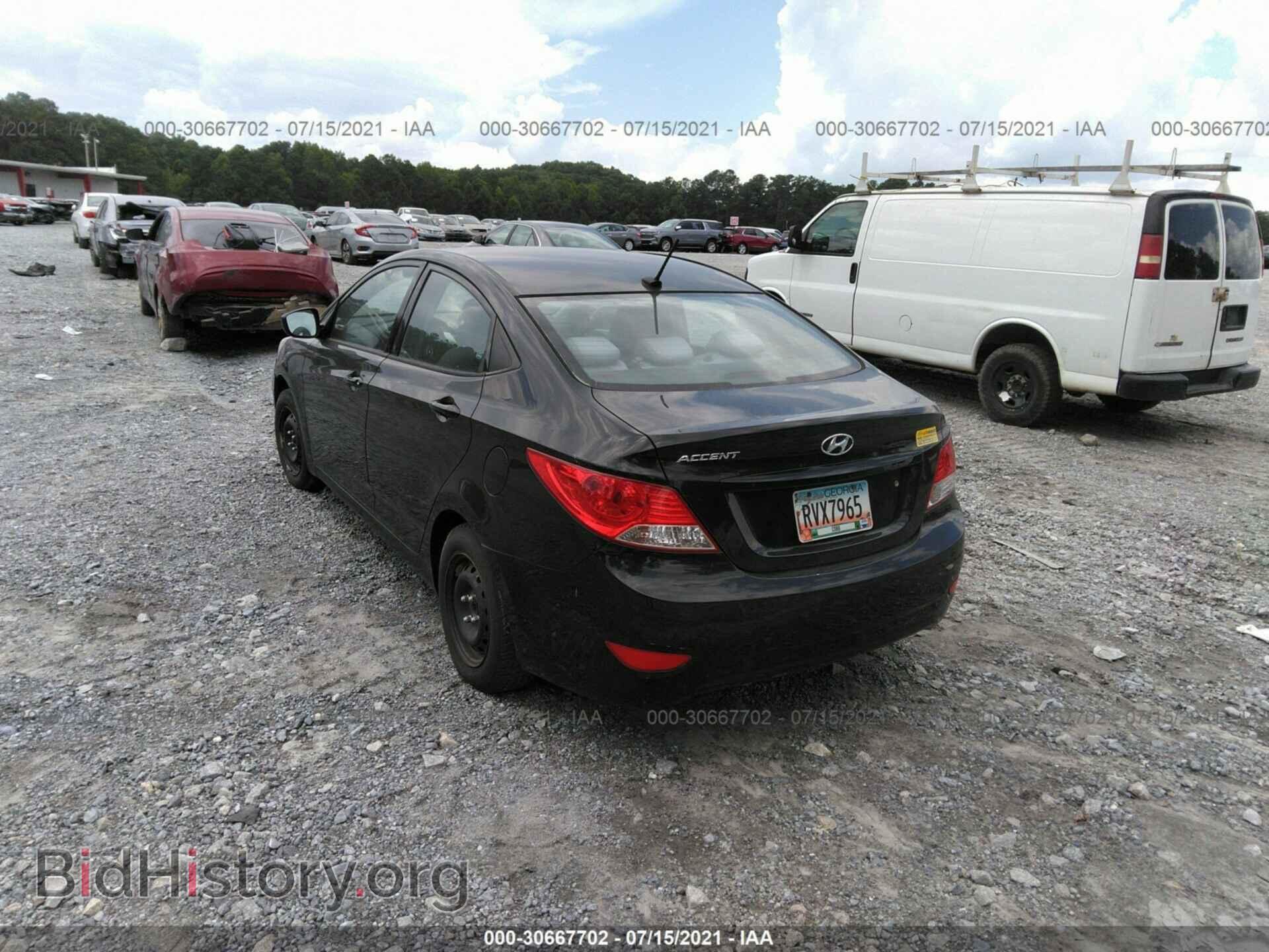 2012 HYUNDAI ACCENT - VIN: KMHCT4AEXCU042030 - Фото 3