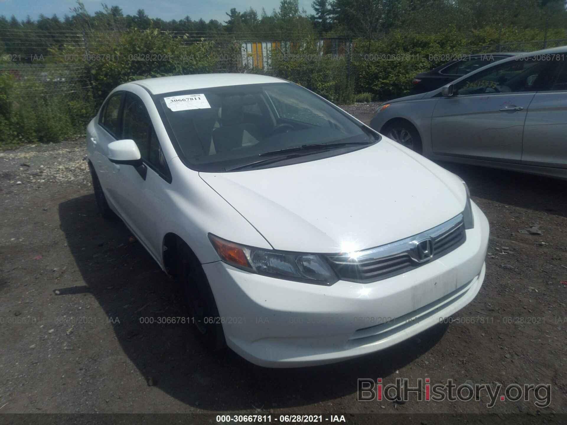 Photo 2HGFB2F51CH575762 - HONDA CIVIC SDN 2012