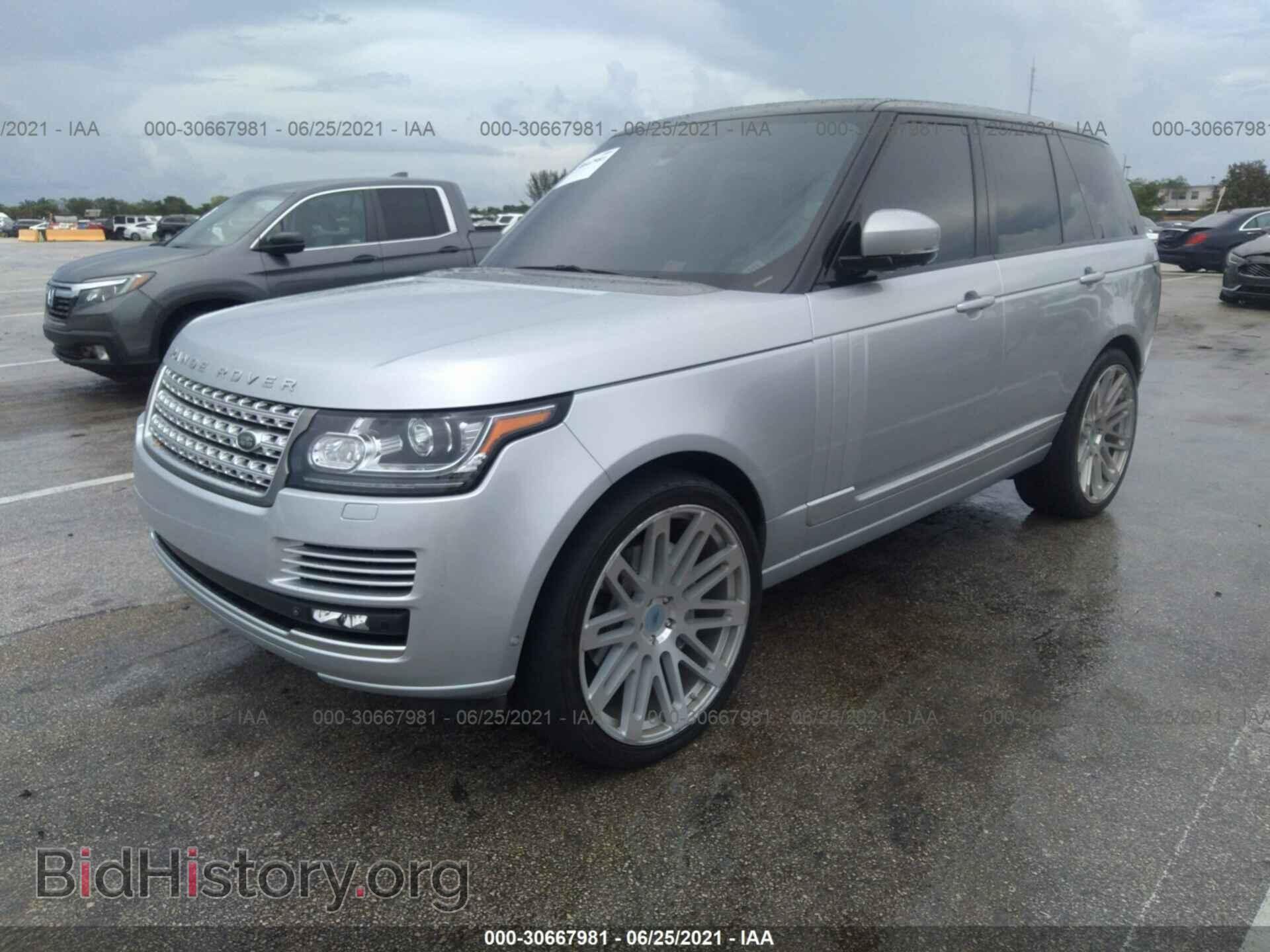 2015 LAND ROVER RANGE ROVER - VIN: SALGS2TFXFA238809 - Фото 2