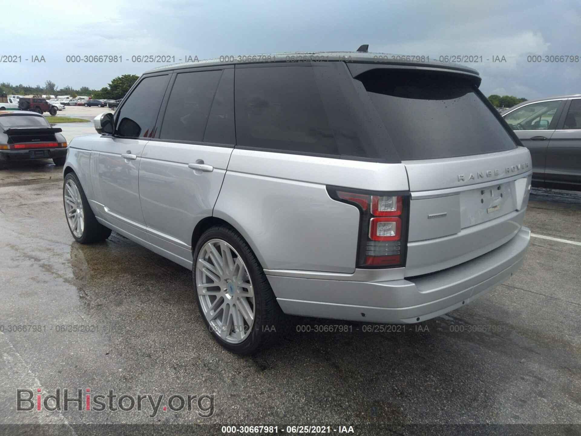 2015 LAND ROVER RANGE ROVER - VIN: SALGS2TFXFA238809 - Фото 3