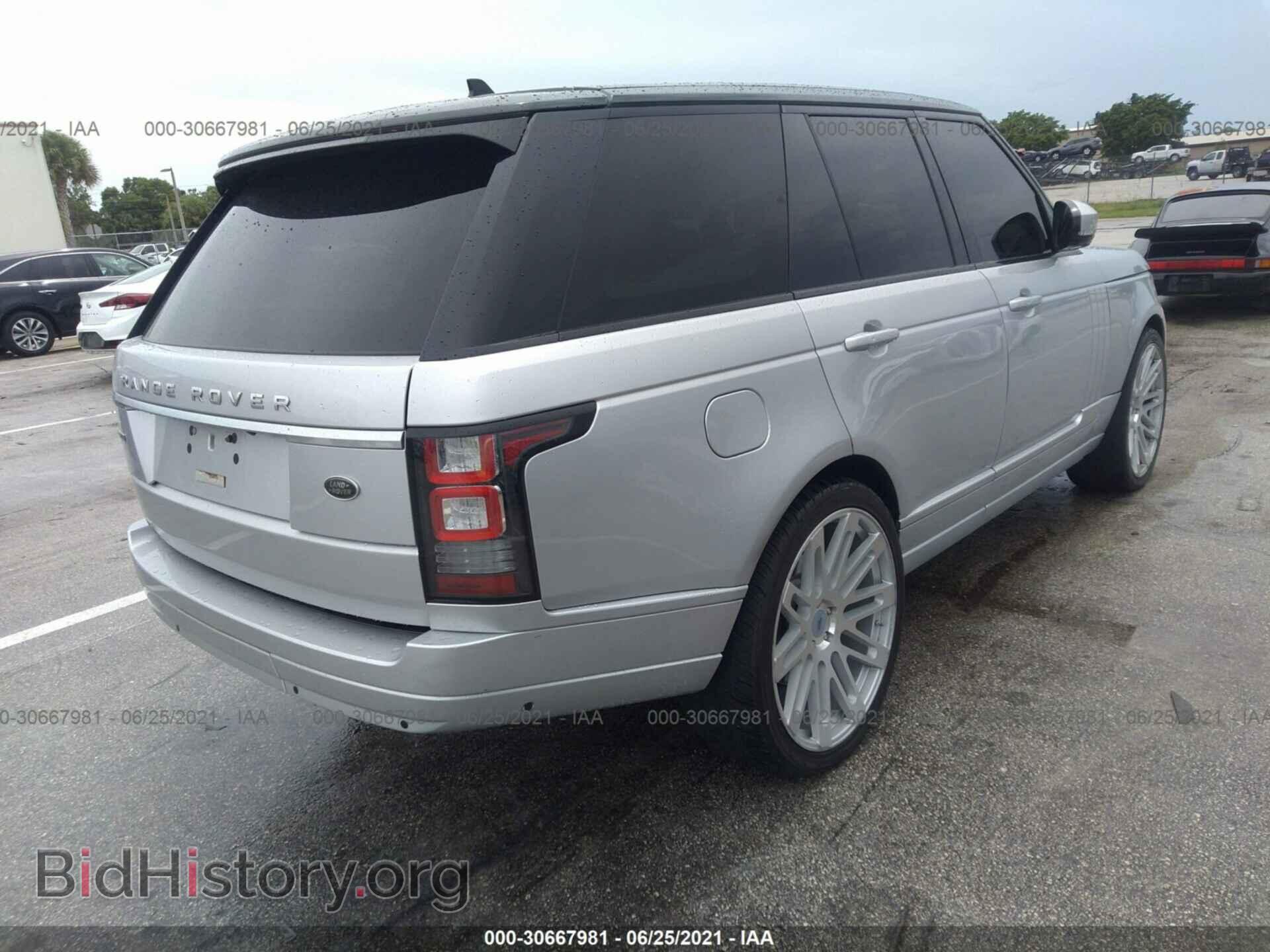 2015 LAND ROVER RANGE ROVER - VIN: SALGS2TFXFA238809 - Фото 4