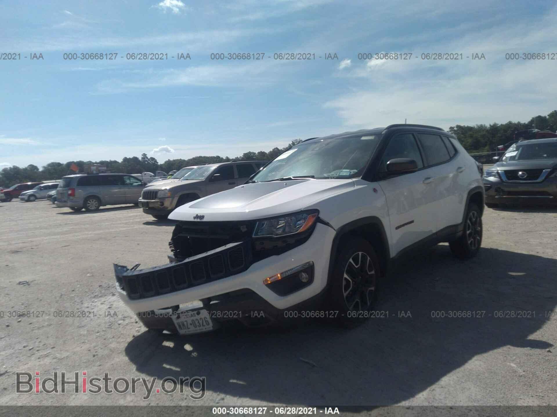 2021 JEEP COMPASS - VIN: 3C4NJDDB0MT520374 - Фото 2