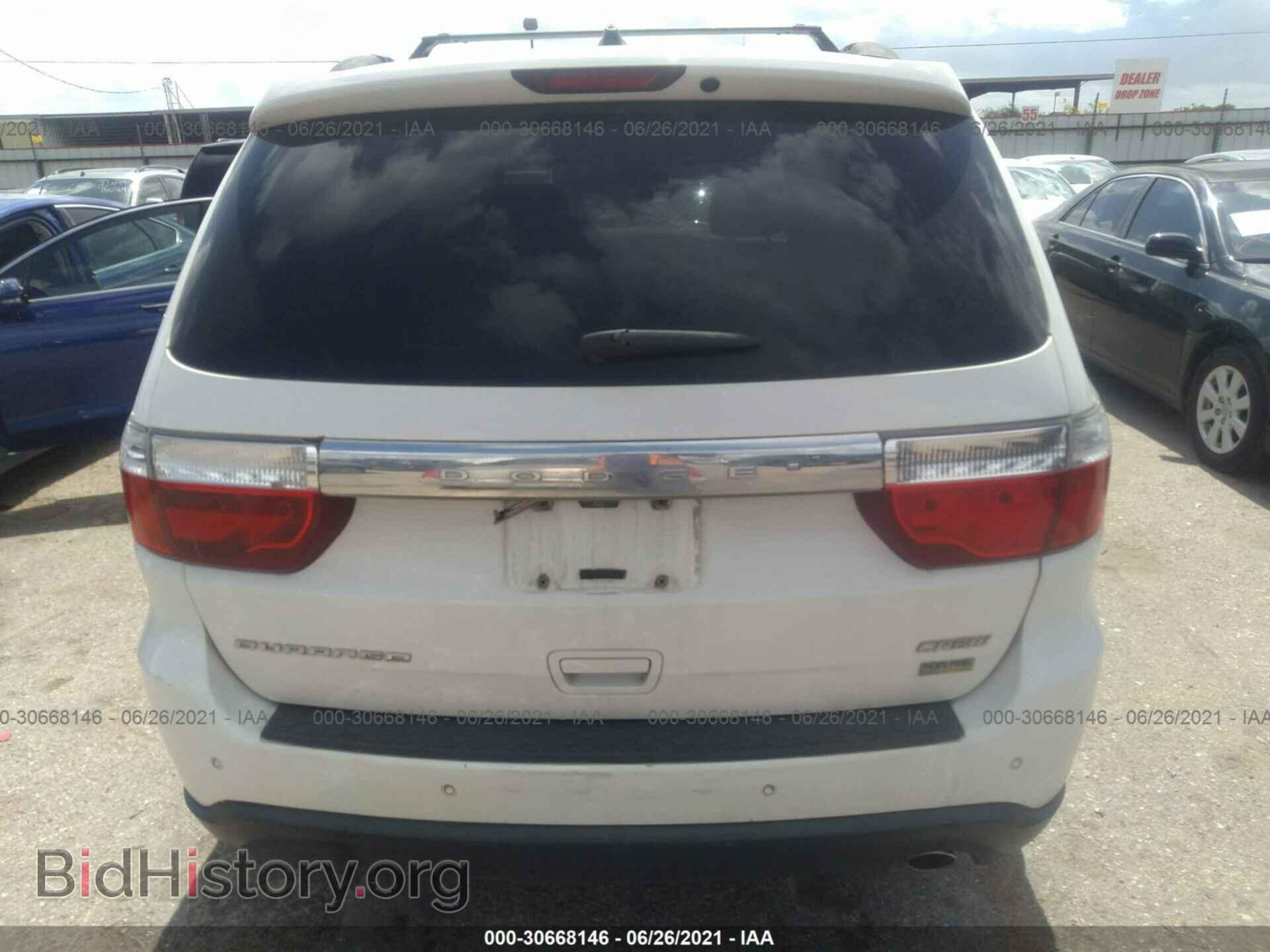 2012 DODGE DURANGO - VIN: 1C4RDHDG5CC108800 - Photo 6