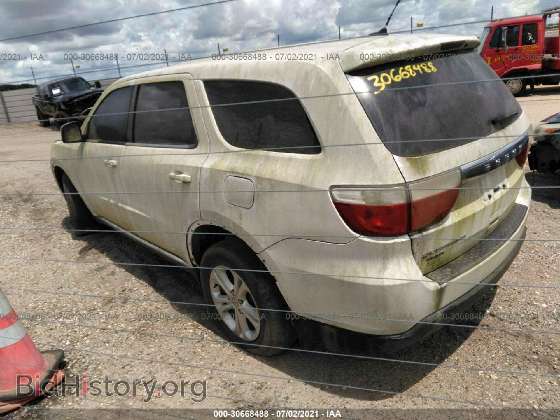 2013 DODGE DURANGO - VIN: 1C4RDHAG0DC658346 - Photo 3