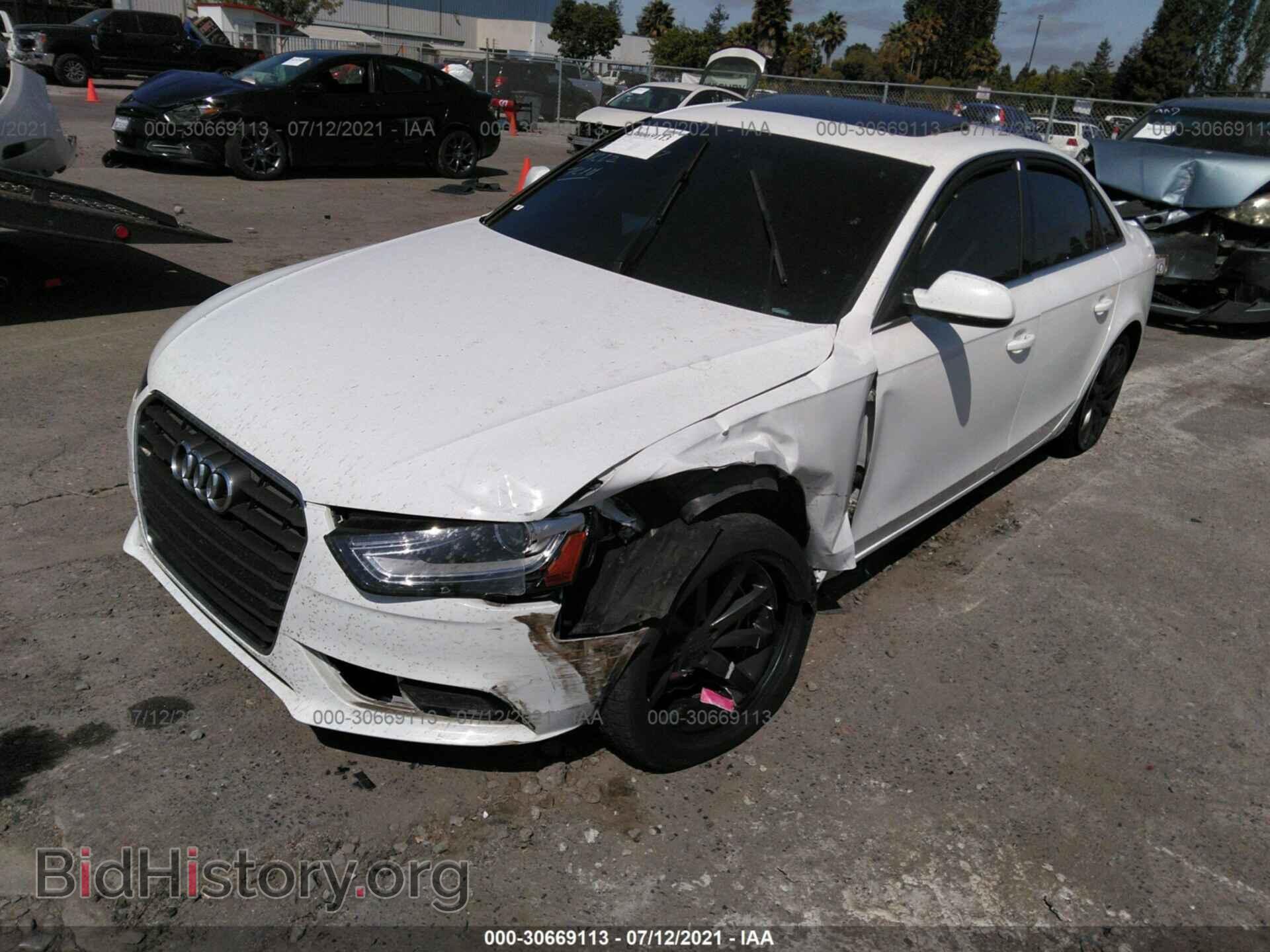 2013 AUDI A4 - VIN: WAUFFAFL0DA155273 - Photo 2