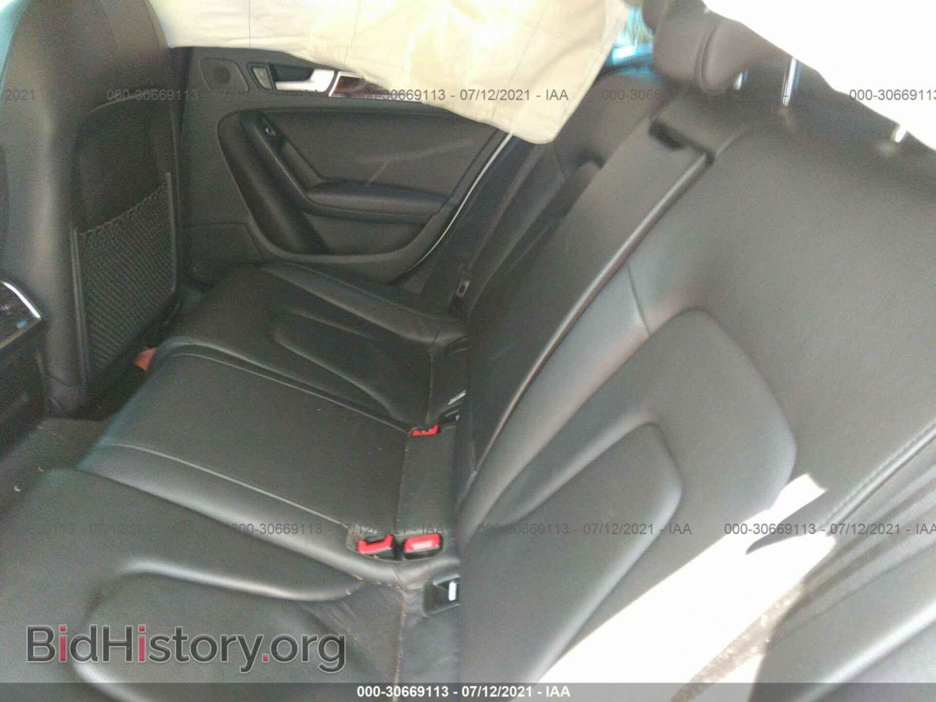 2013 AUDI A4 - VIN: WAUFFAFL0DA155273 - Photo 8