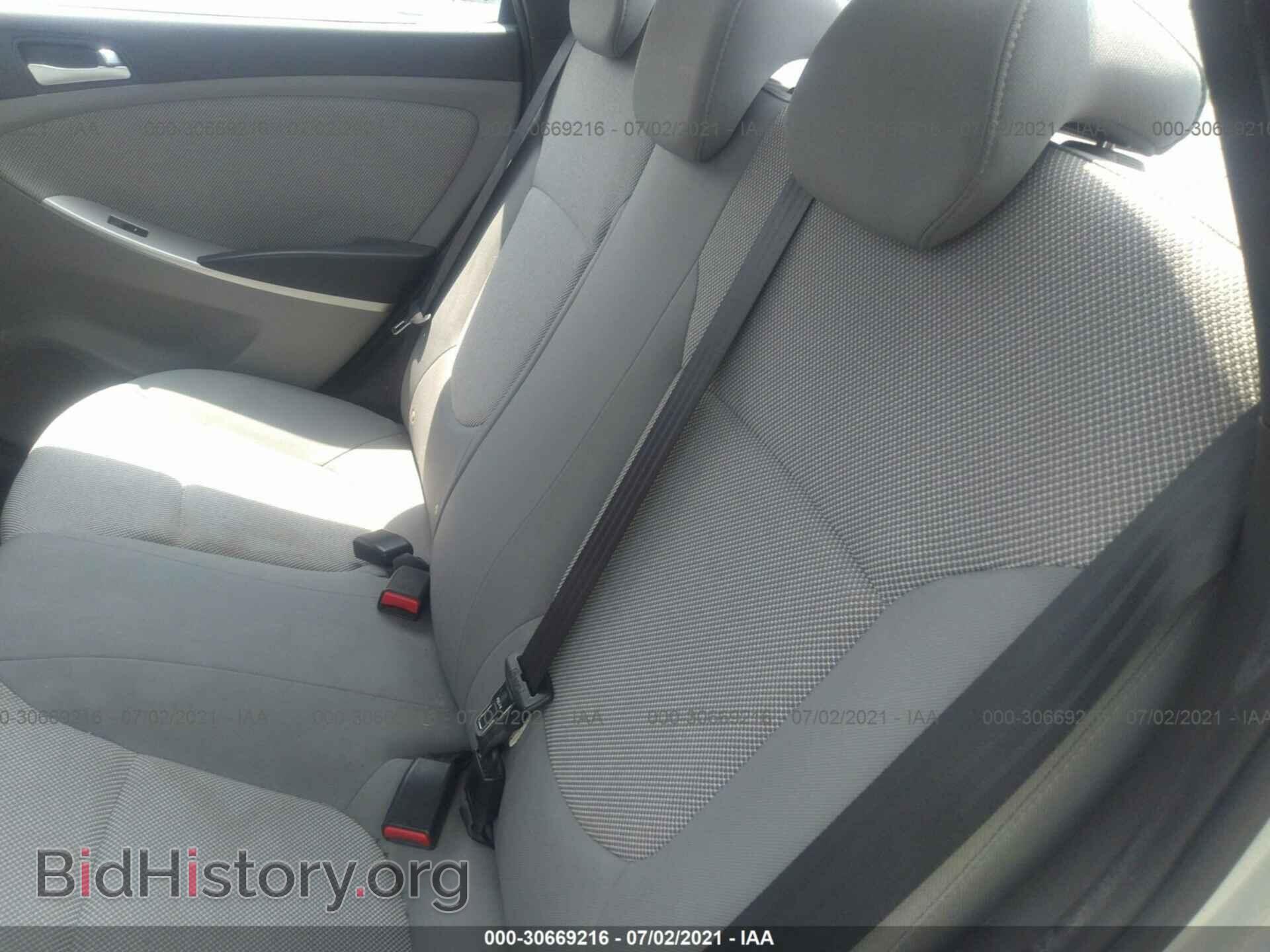 2013 HYUNDAI ACCENT - VIN: KMHCT4AE2DU386596 - Фото 8