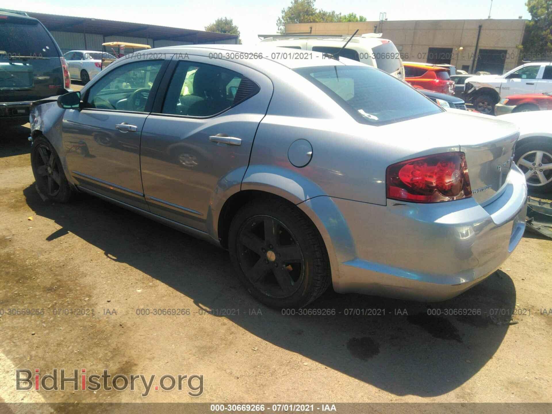 2013 DODGE AVENGER - VIN: 1C3CDZAB5DN607028 - Фото 3