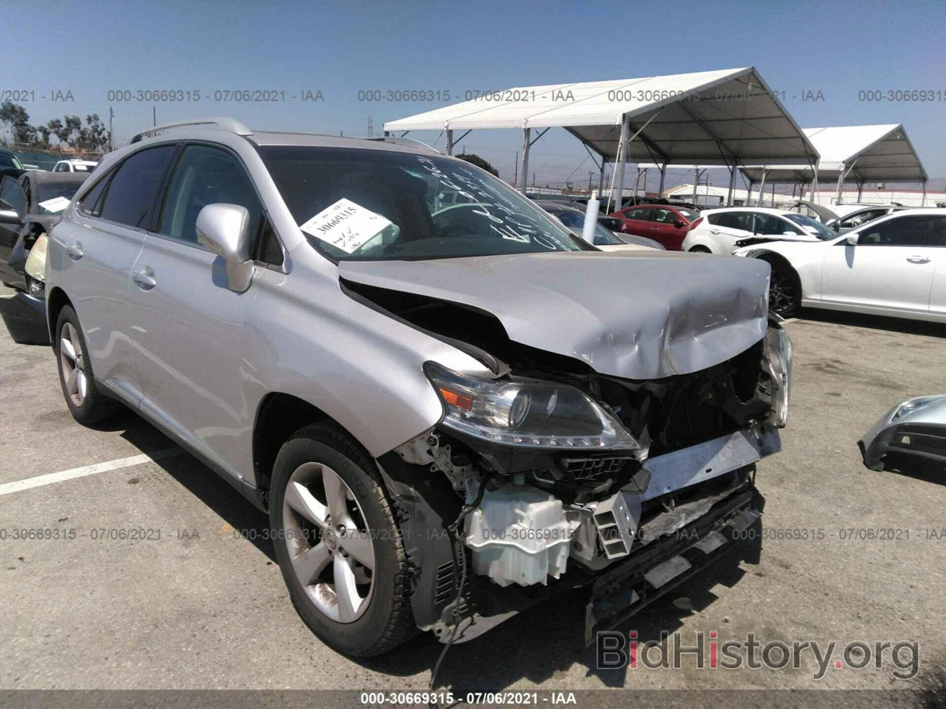 Photo 2T2ZK1BA3FC177987 - LEXUS RX 350 2015