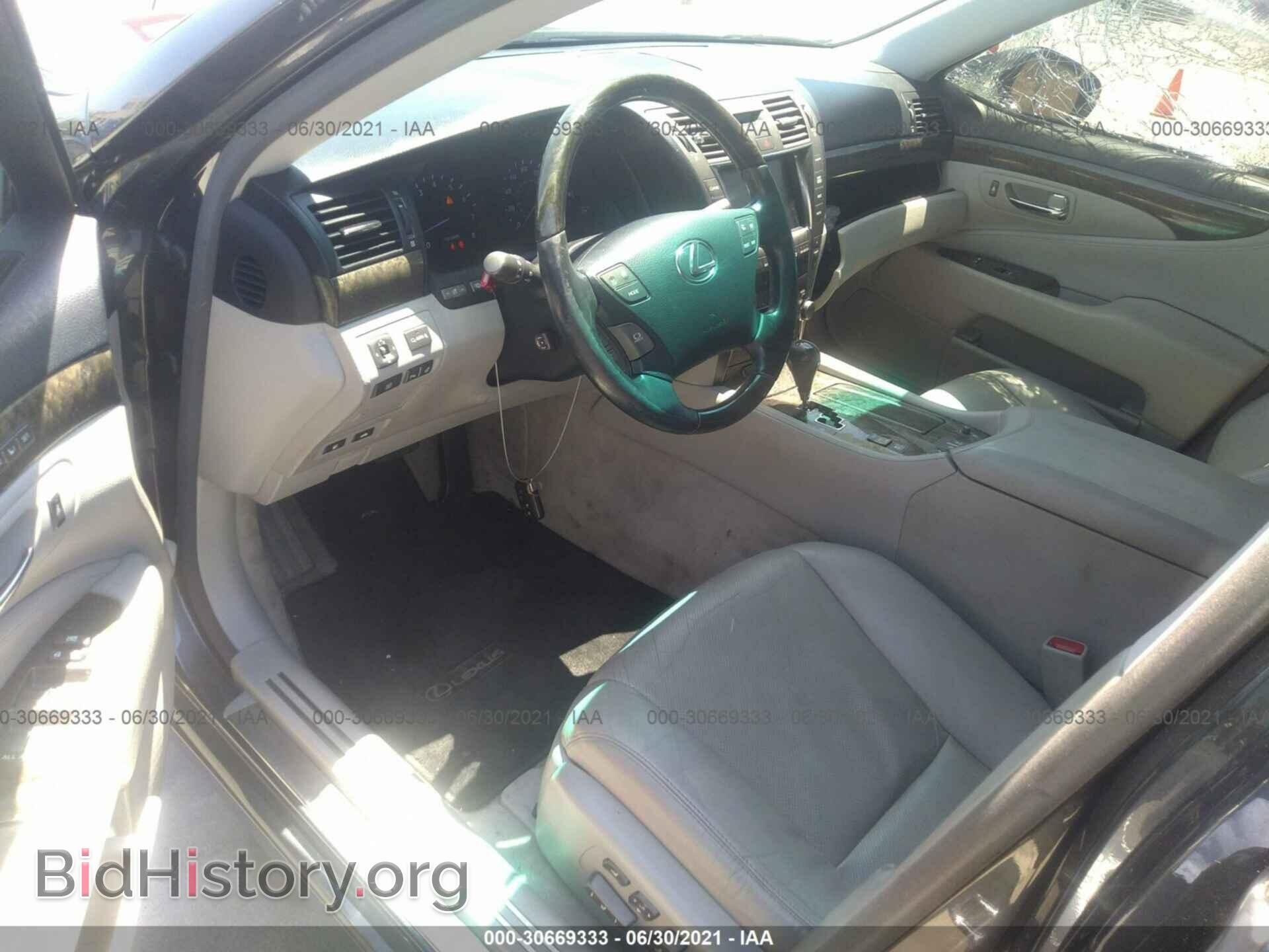 2008 LEXUS LS 460 - VIN: JTHBL46F285056070 - Фото 5